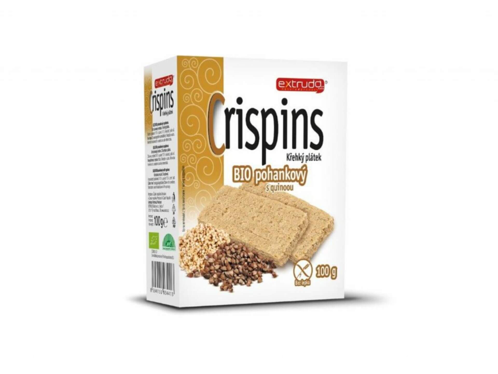 Levně Extrudo Crispins Pohankový Guinoa 2x50 g