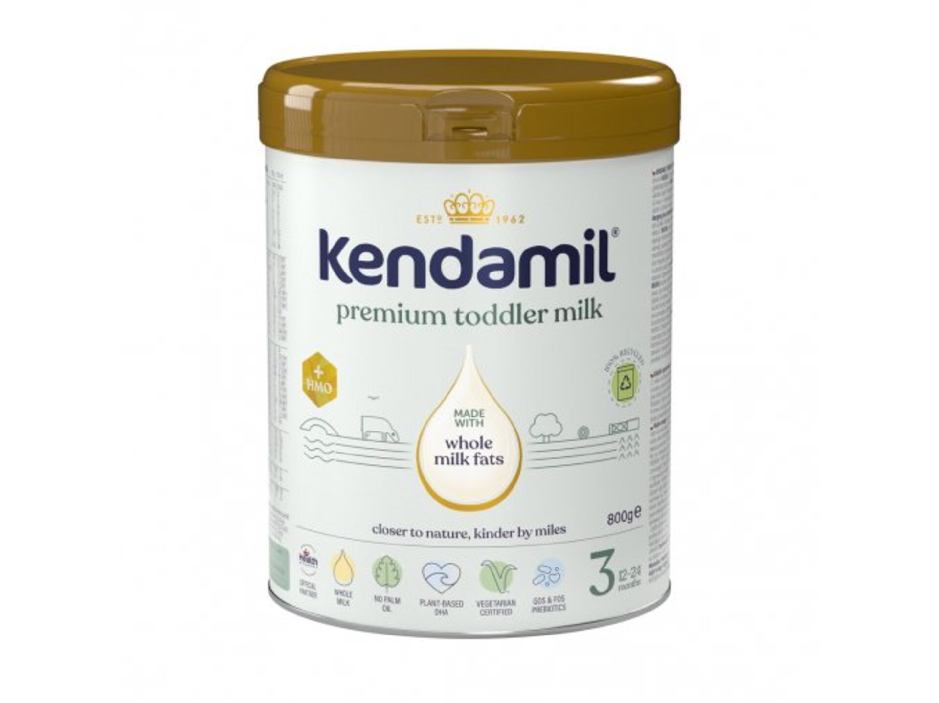 Levně Kendamil Premium 3 HMO+ 800 g
