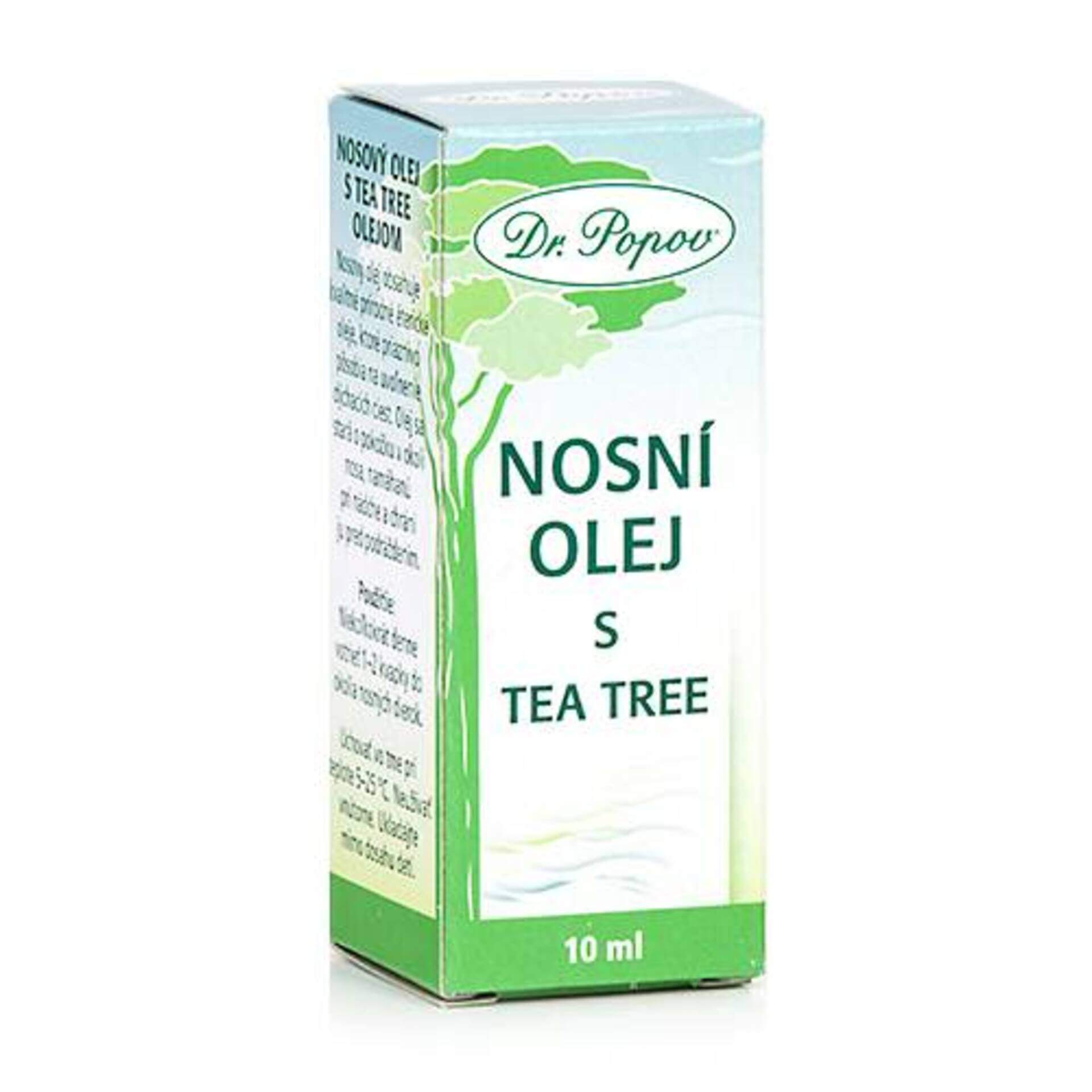 Levně Dr. Popov Nosní olej s Tea Tree 10 ml