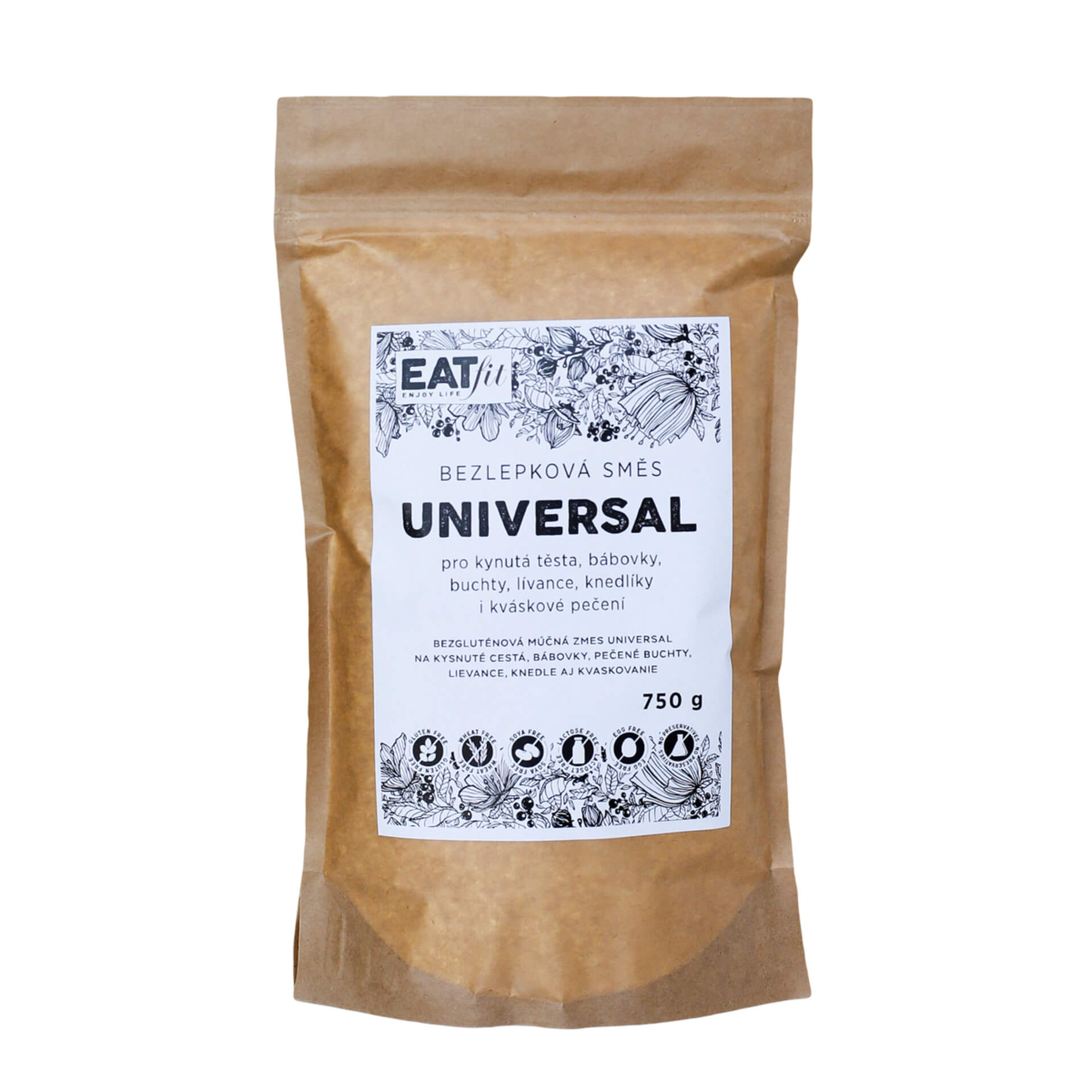 Levně EATfit Univerzální bezlepková směs 750 g