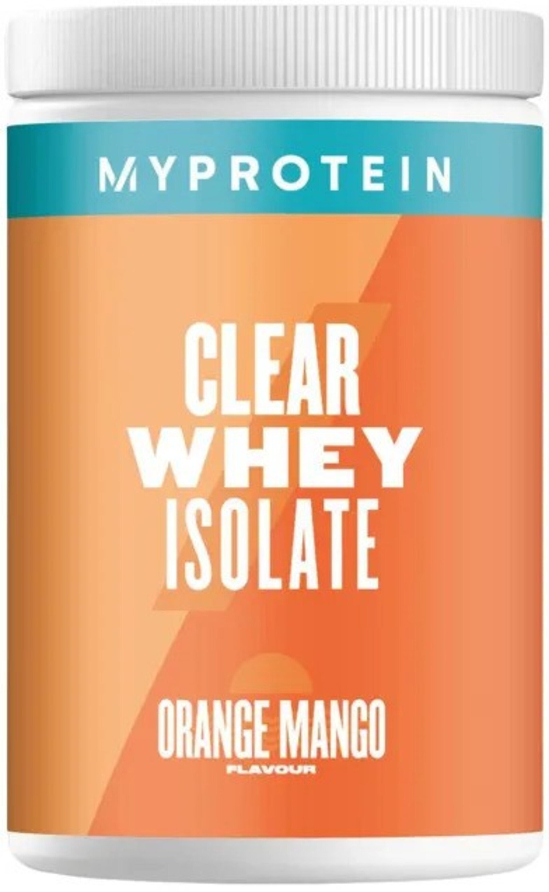 MyProtein Clear Whey Isolate Pomeranč a mango 500 g