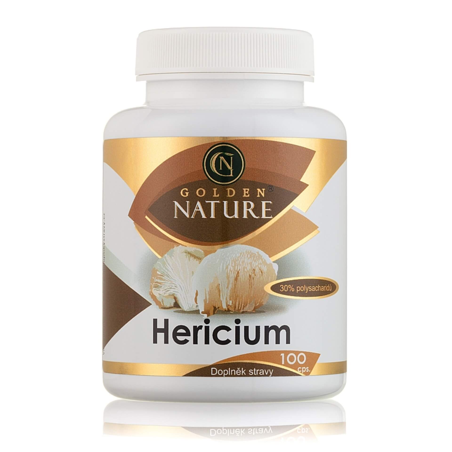 Levně Golden Nature Hericium 30 % polysacharidů 100 kapslí