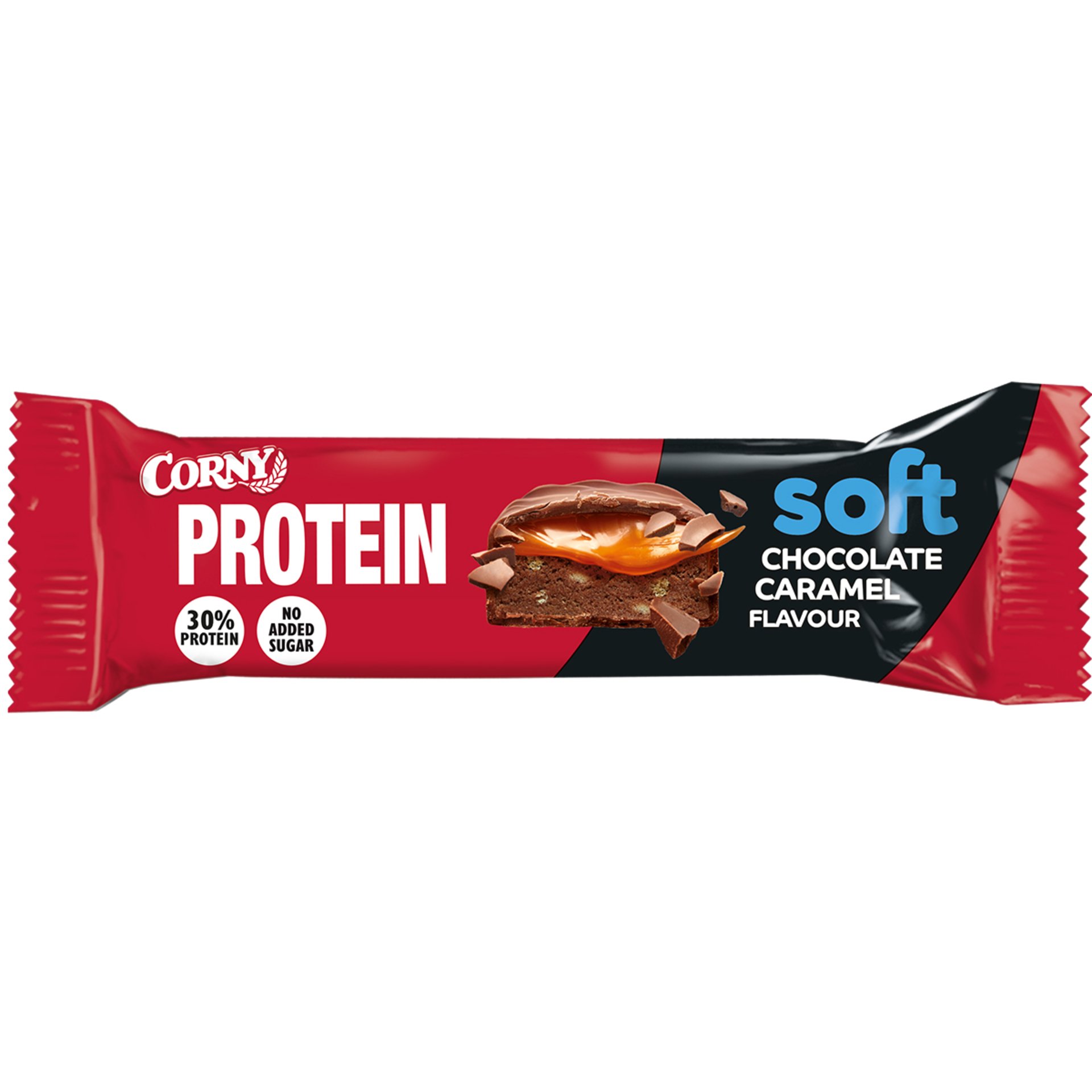 Levně Corny Protein soft čokoláda a karamel 45 g