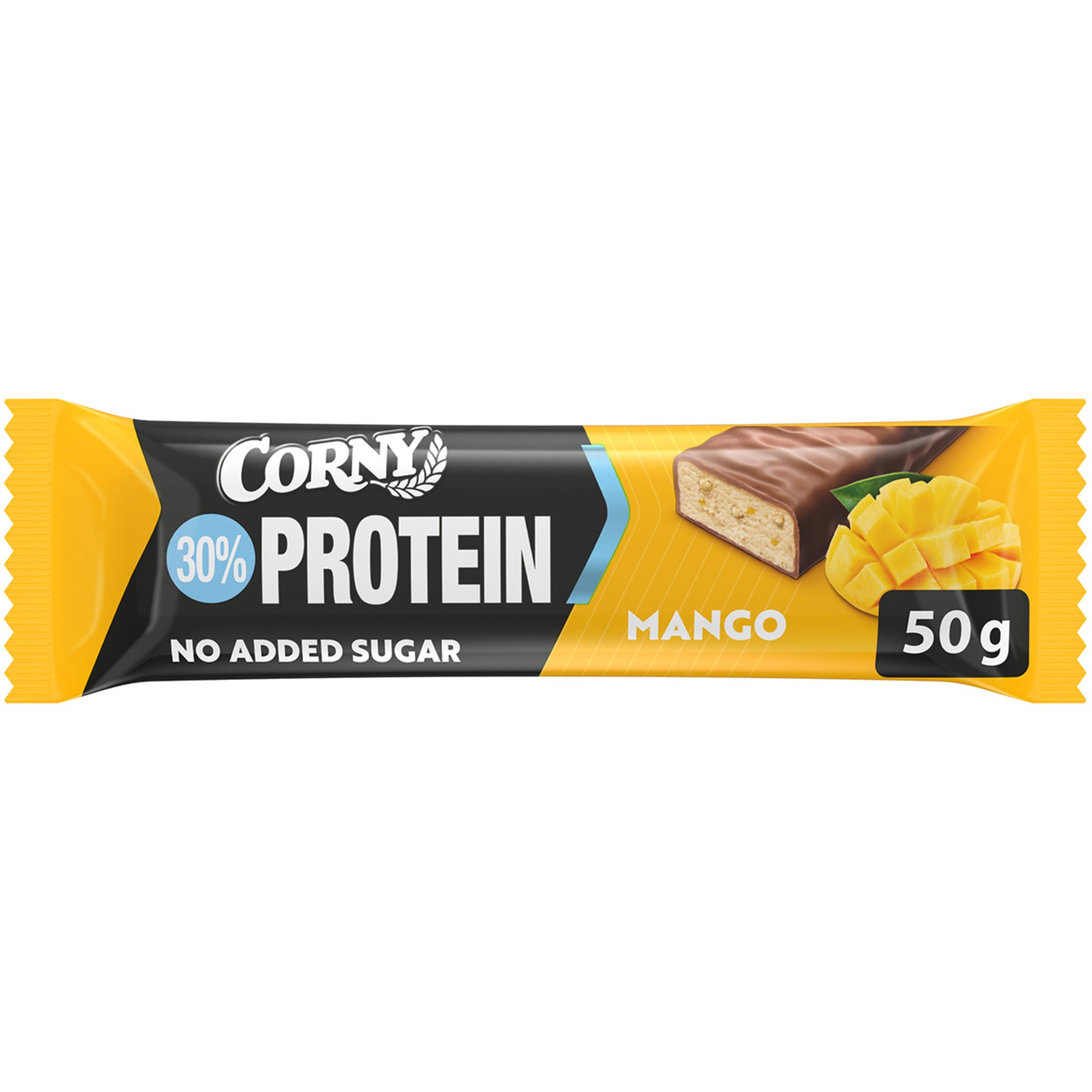 Levně Corny Protein 30%, proteinová tyčinka mango 50 g