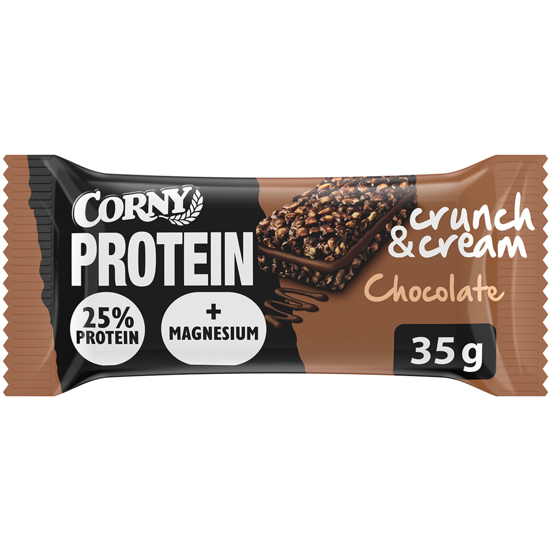 Levně Corny Protein tyčinka s čokoládou 35 g