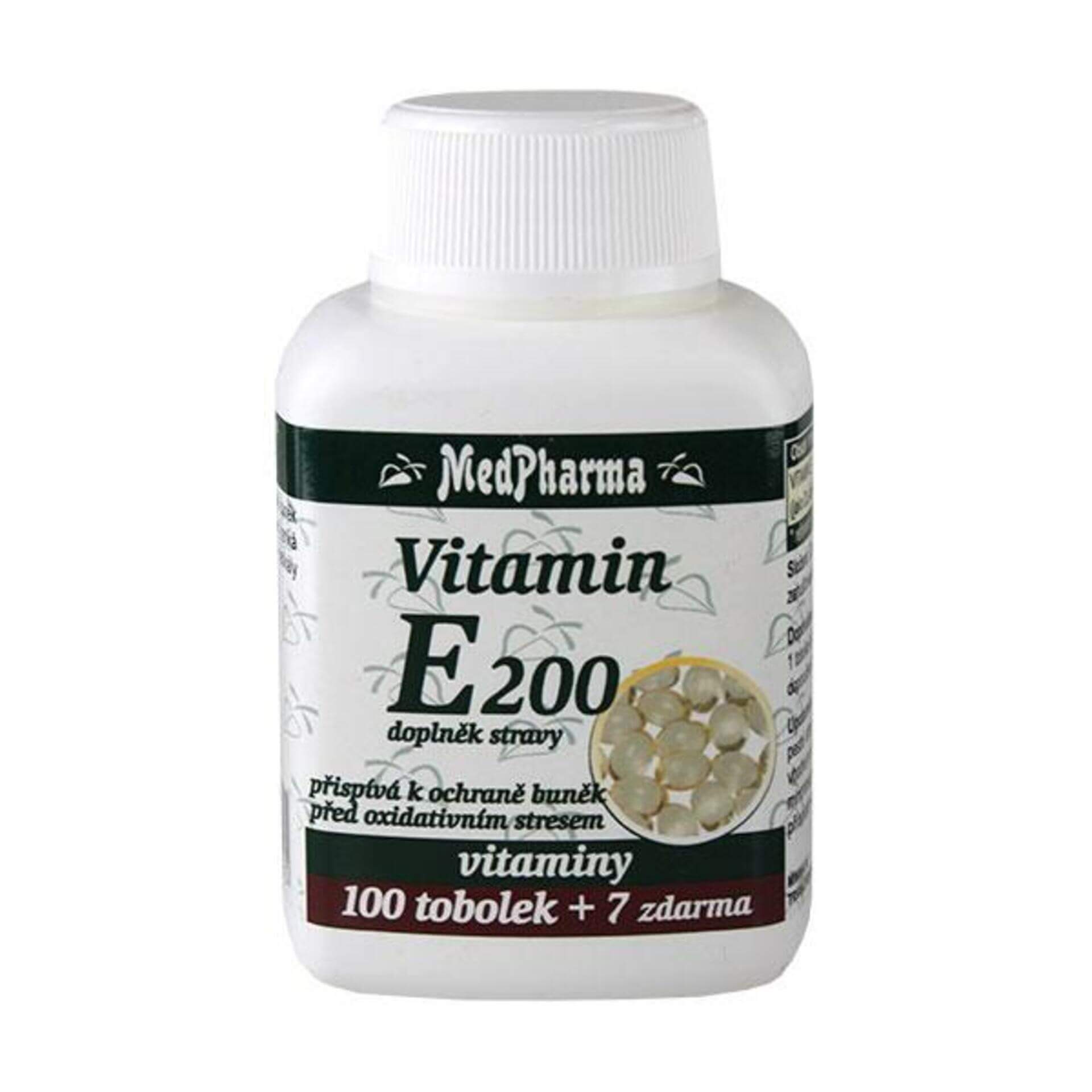 Levně MedPharma Vitamin E 200 – FORTE 107 tablet