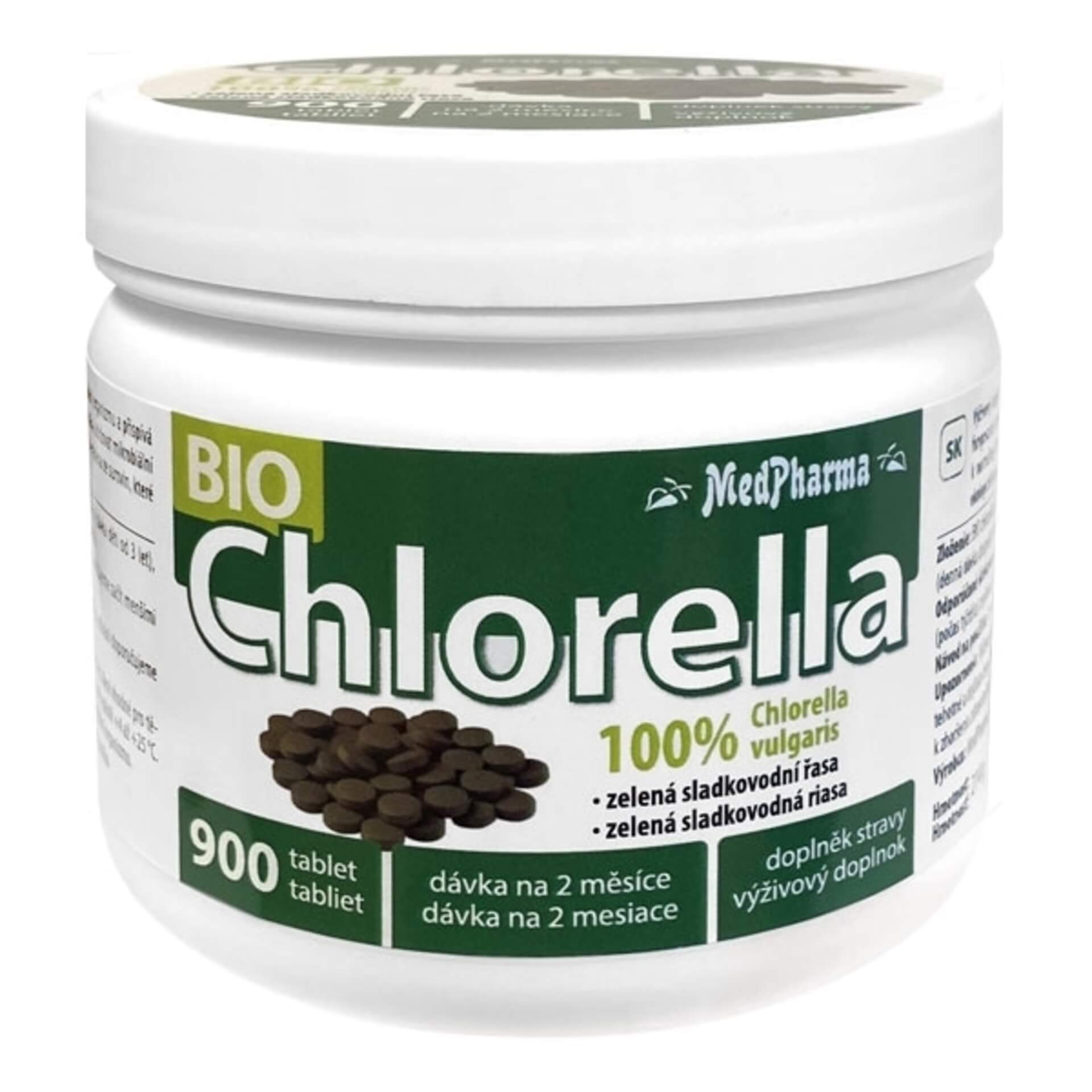 Levně MedPharma Chlorella Bio 900 tablet