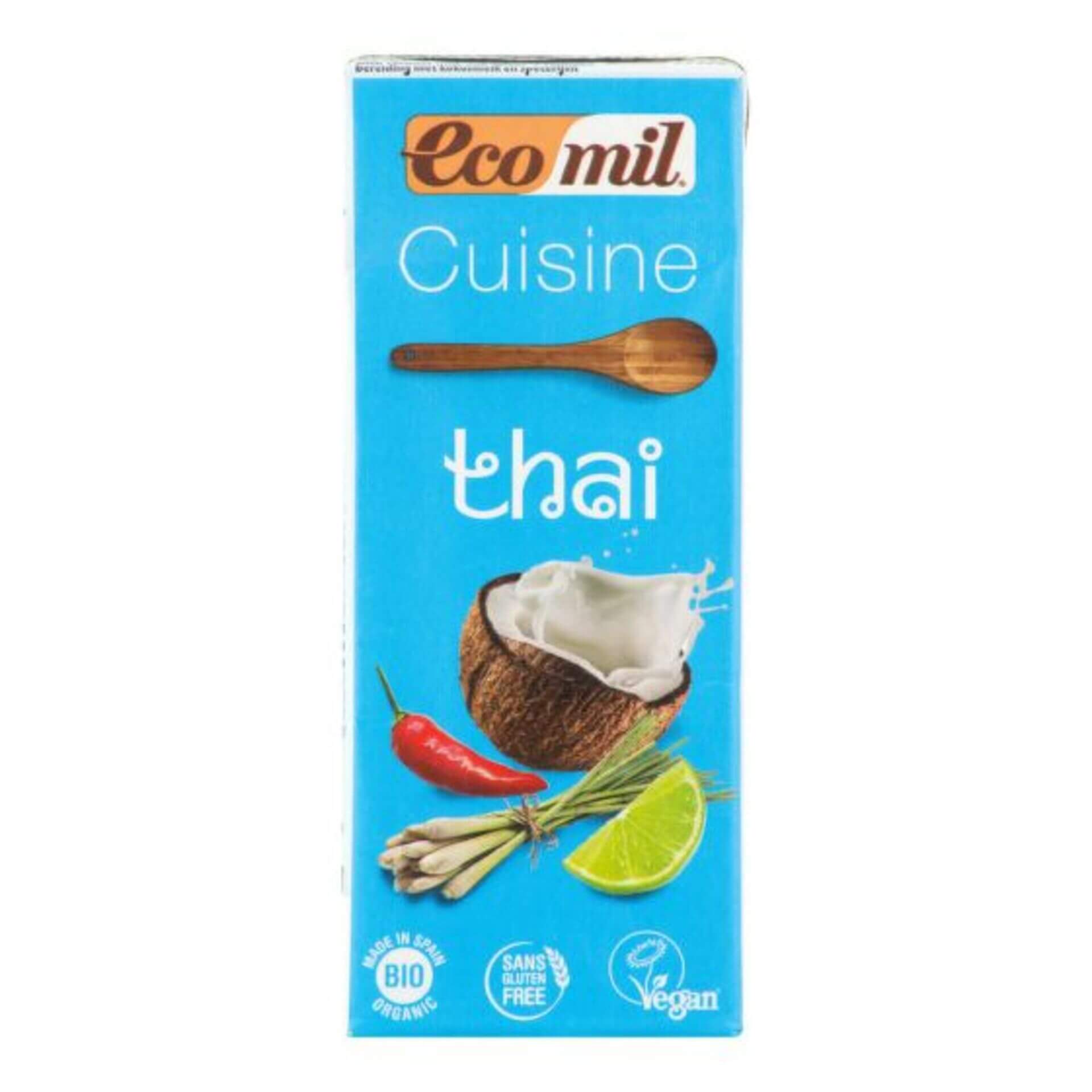 Ecomil Kokosová alternativa smetany Thai BIO 200 ml