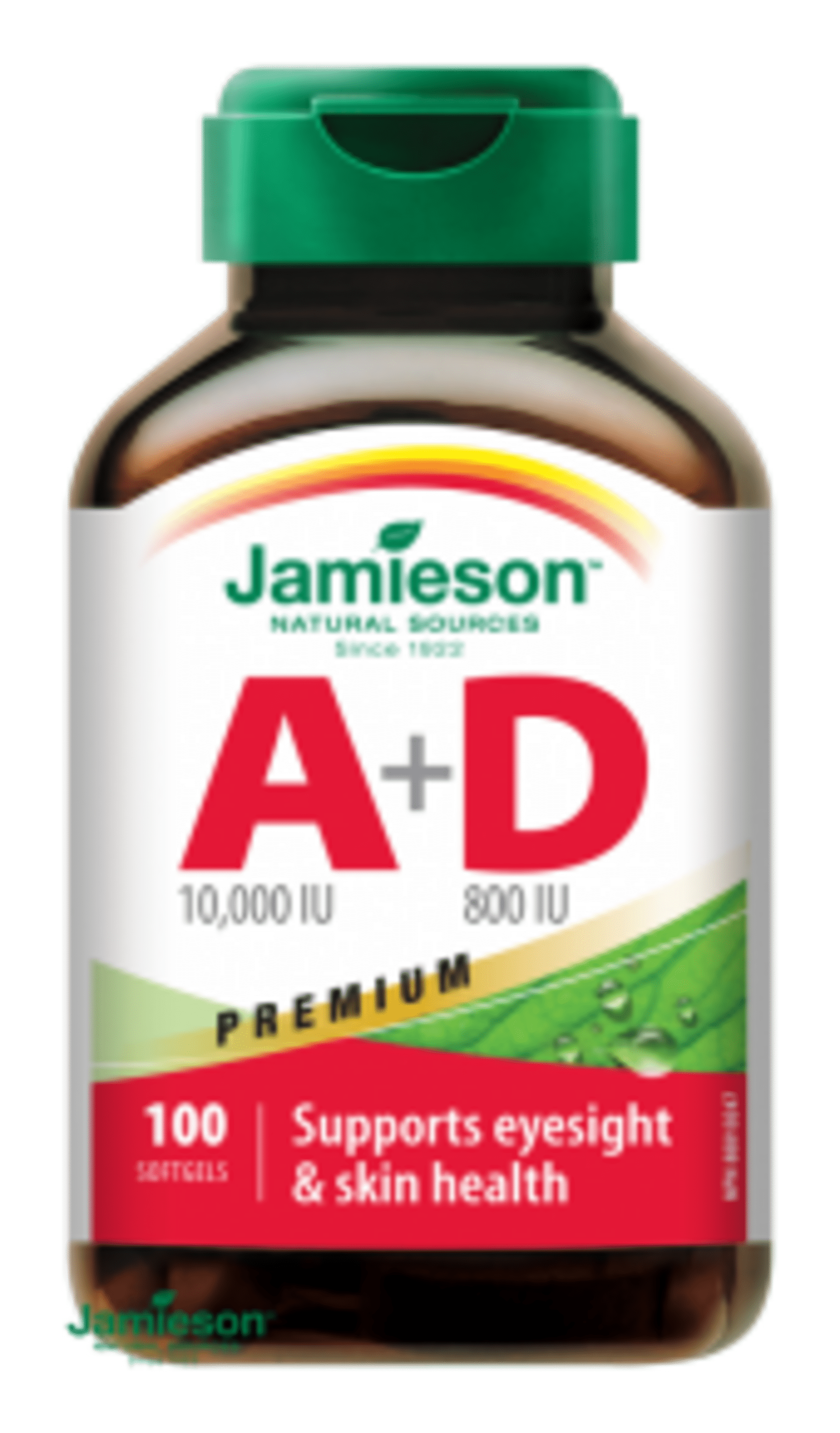 Levně Jamieson Vitamín A a D Premium 10000 IU/ 800 IU 100 kapslí
