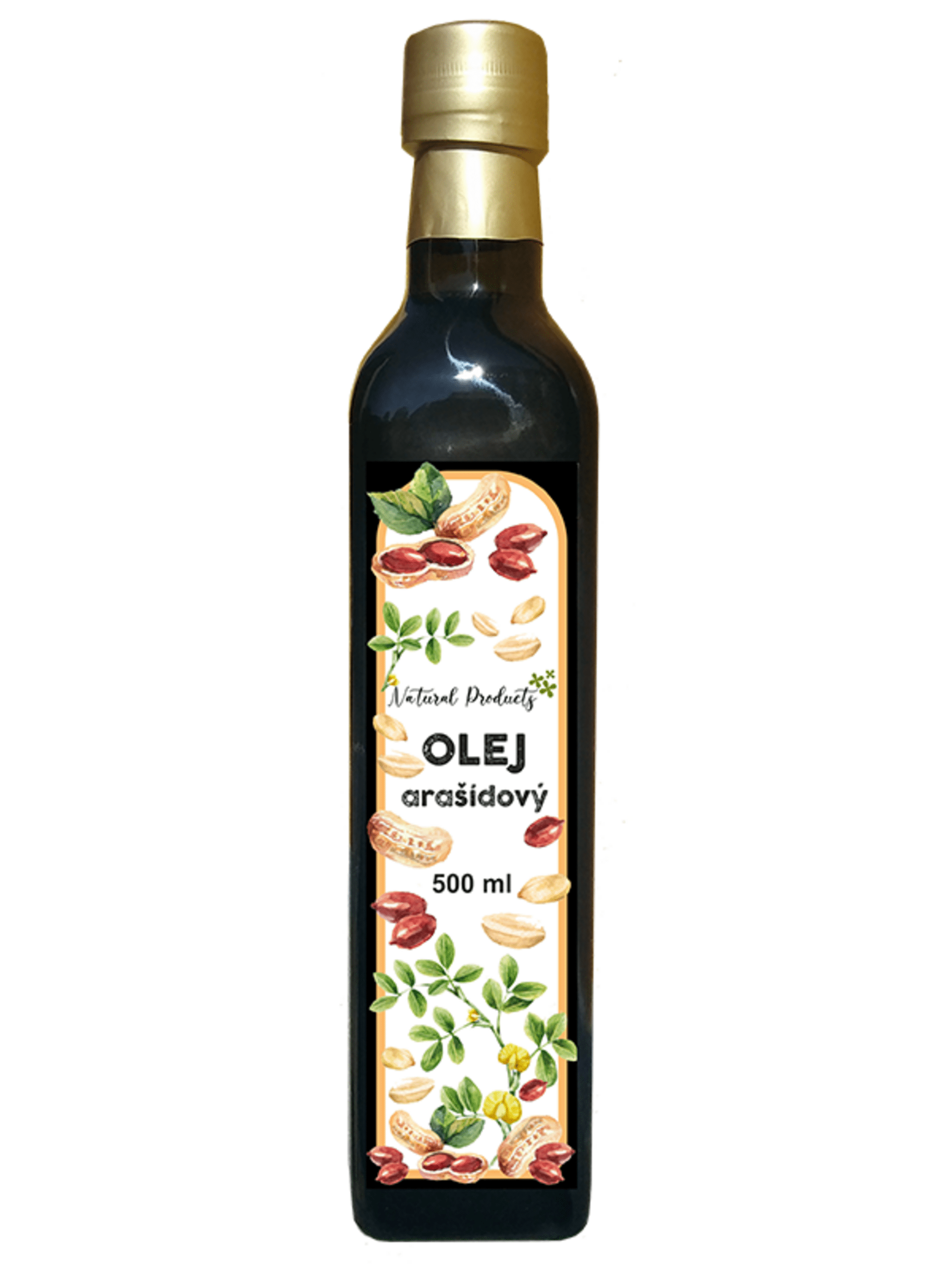 Levně Natural Products Arašídový olej 500 ml