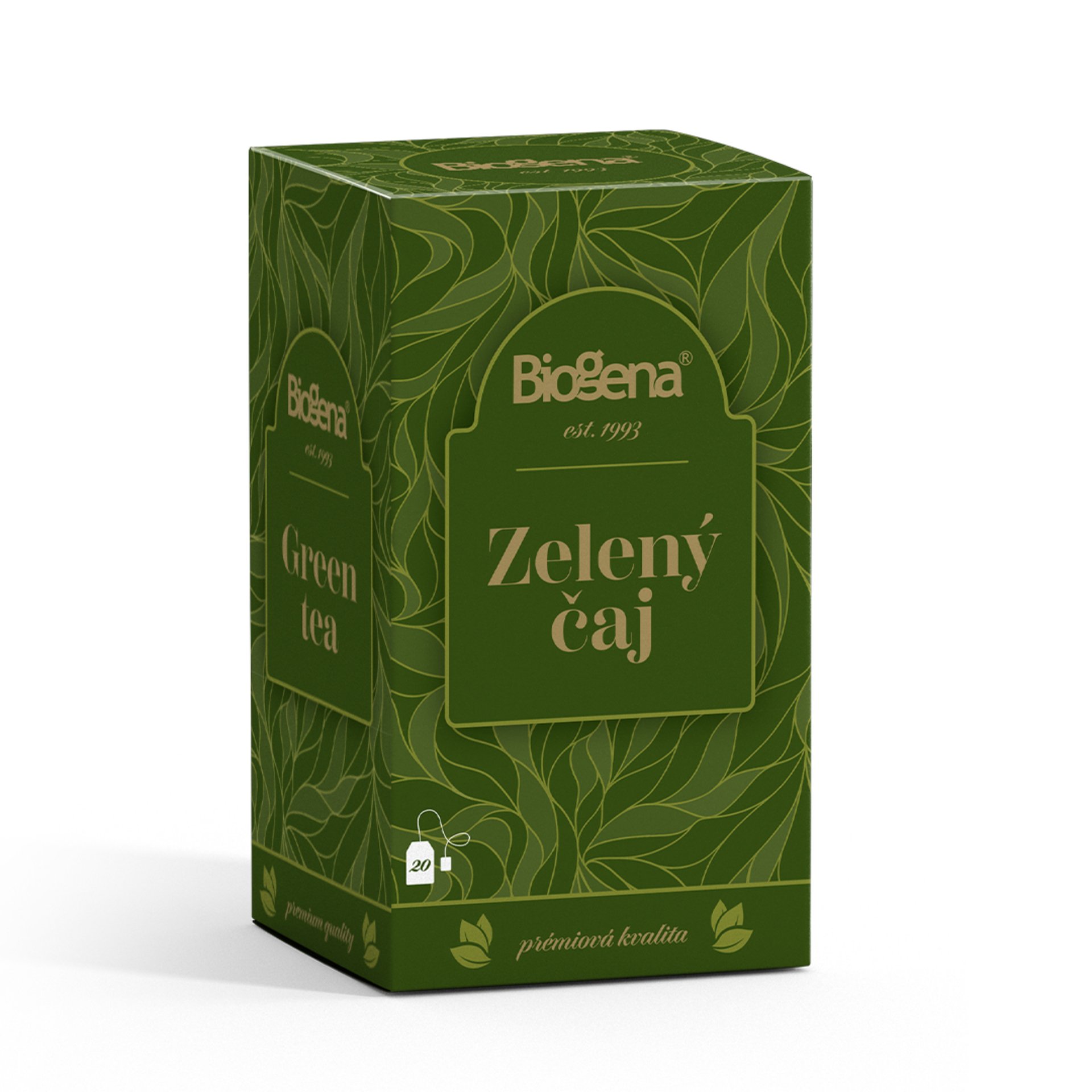 Levně Biogena Traditional Green tea 20 sáčků