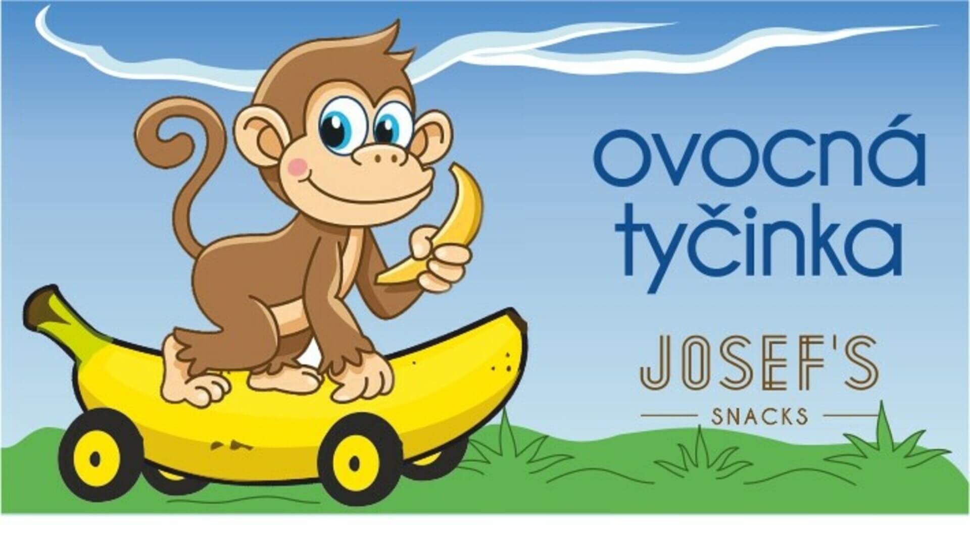 Levně Josef's snacks Dětská tyčinka banán 30 g