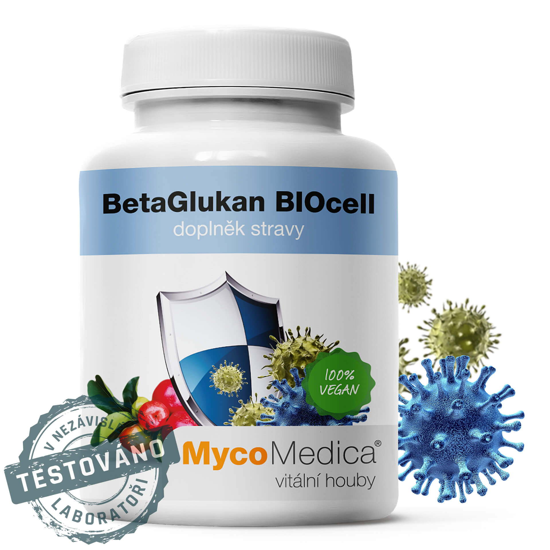 Levně MycoMedica BetaGlukan BIOcell 90 rostlinných tablet