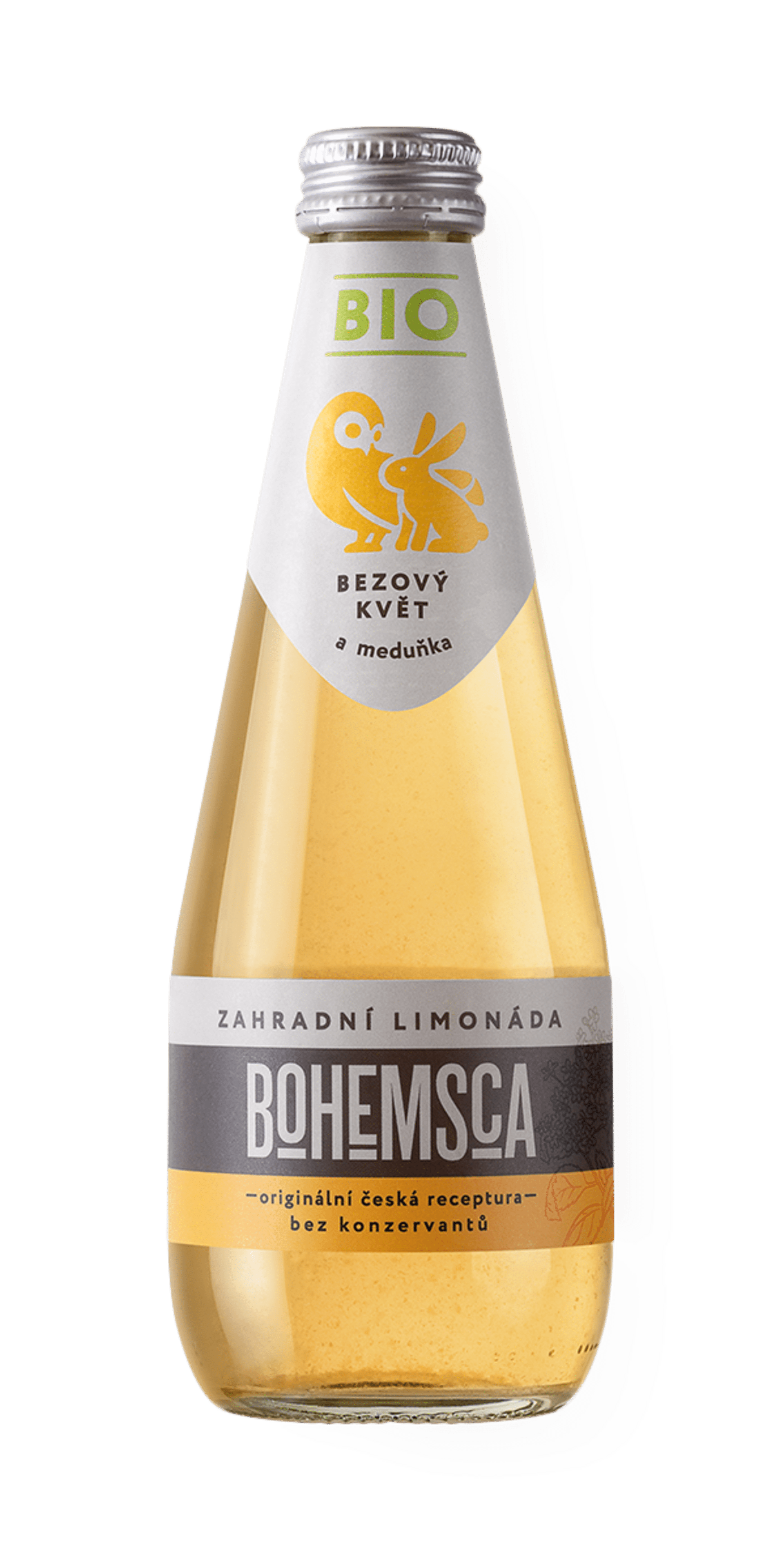 Levně Bohemsca Zahradní limonáda bezový květ a meduňka BIO 330 ml