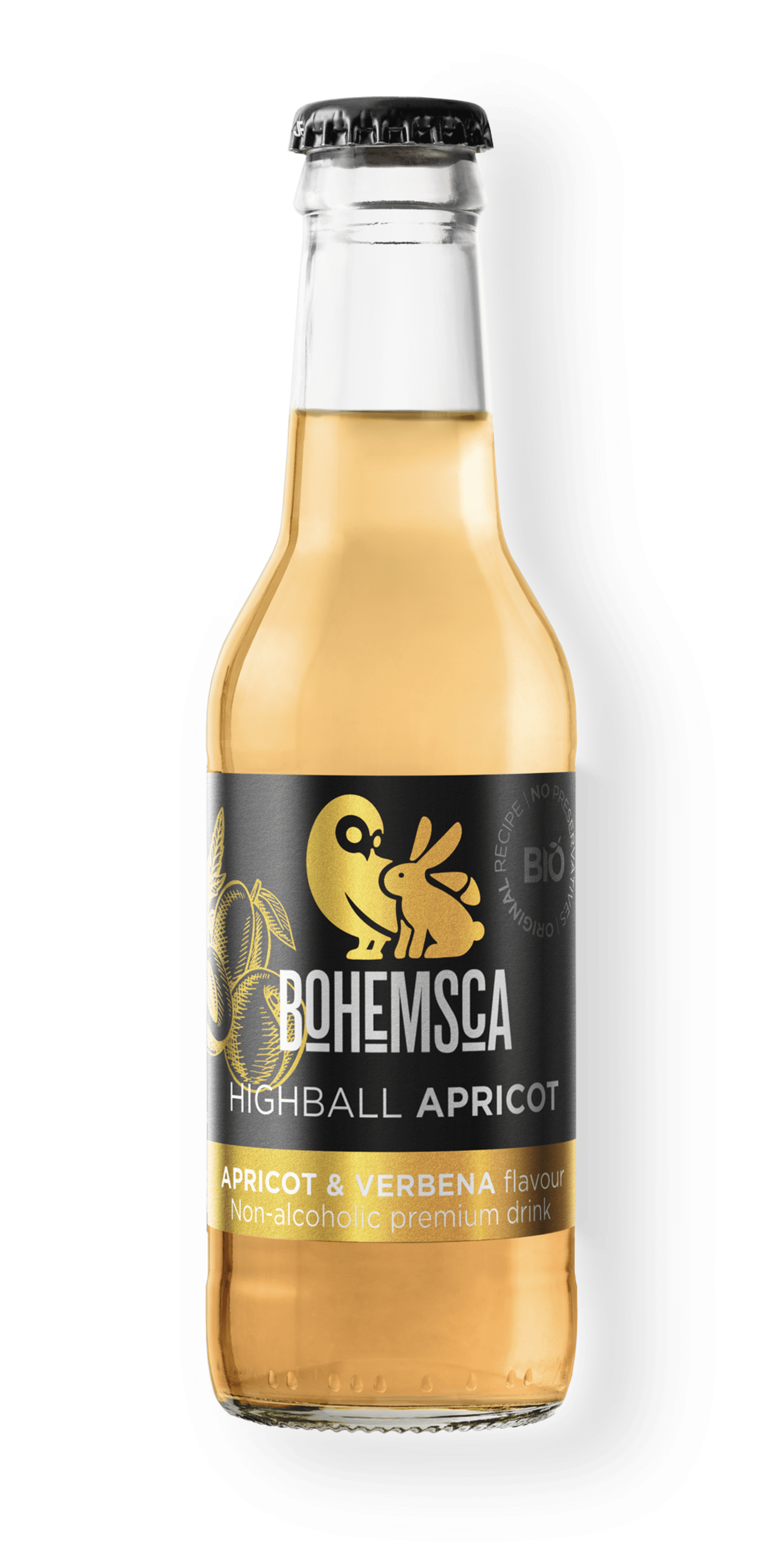 Levně Bohemsca Highball Apricot sklo BIO 200 ml
