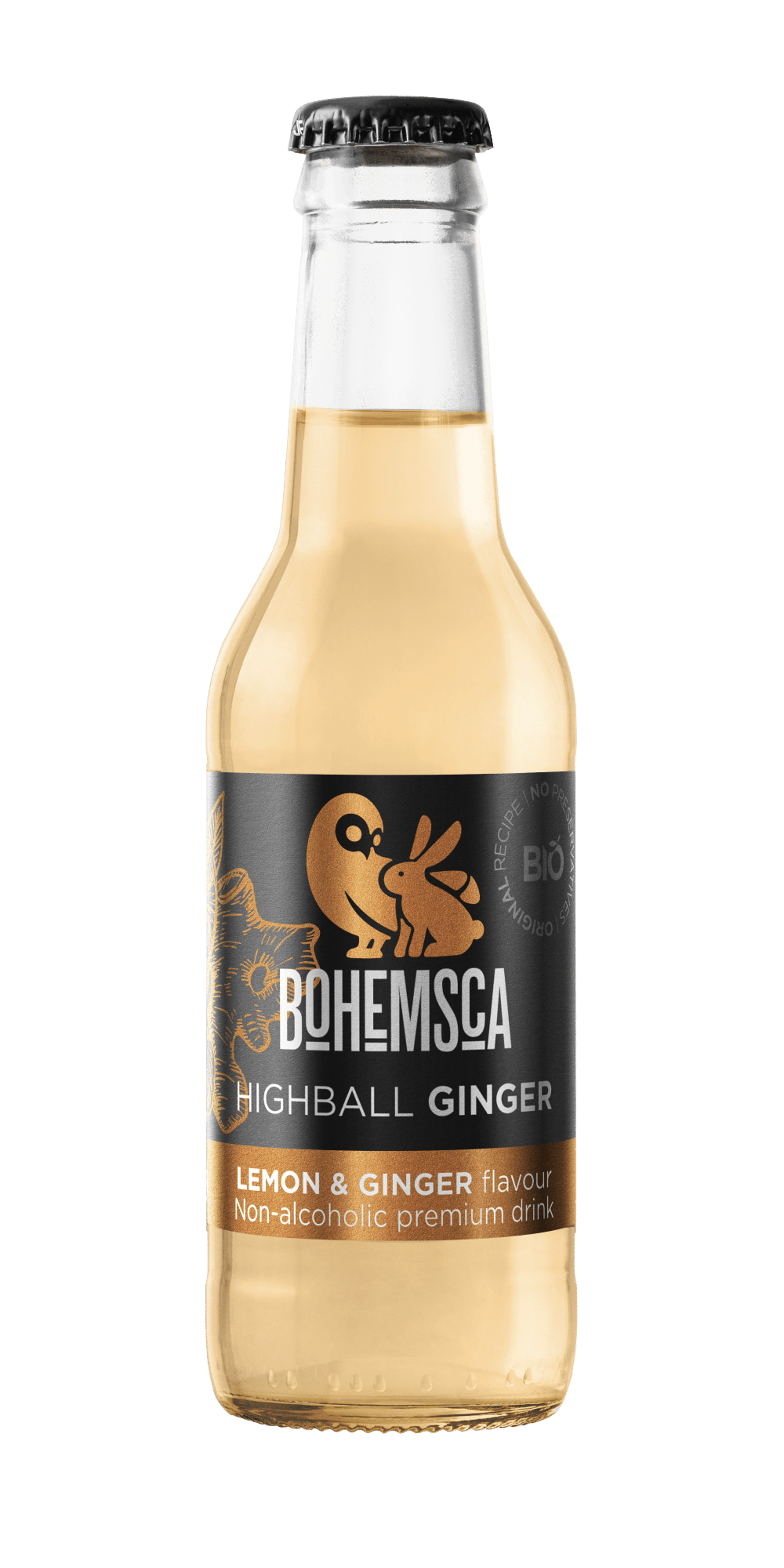 Levně Bohemsca Highball Ginger sklo BIO 200 ml