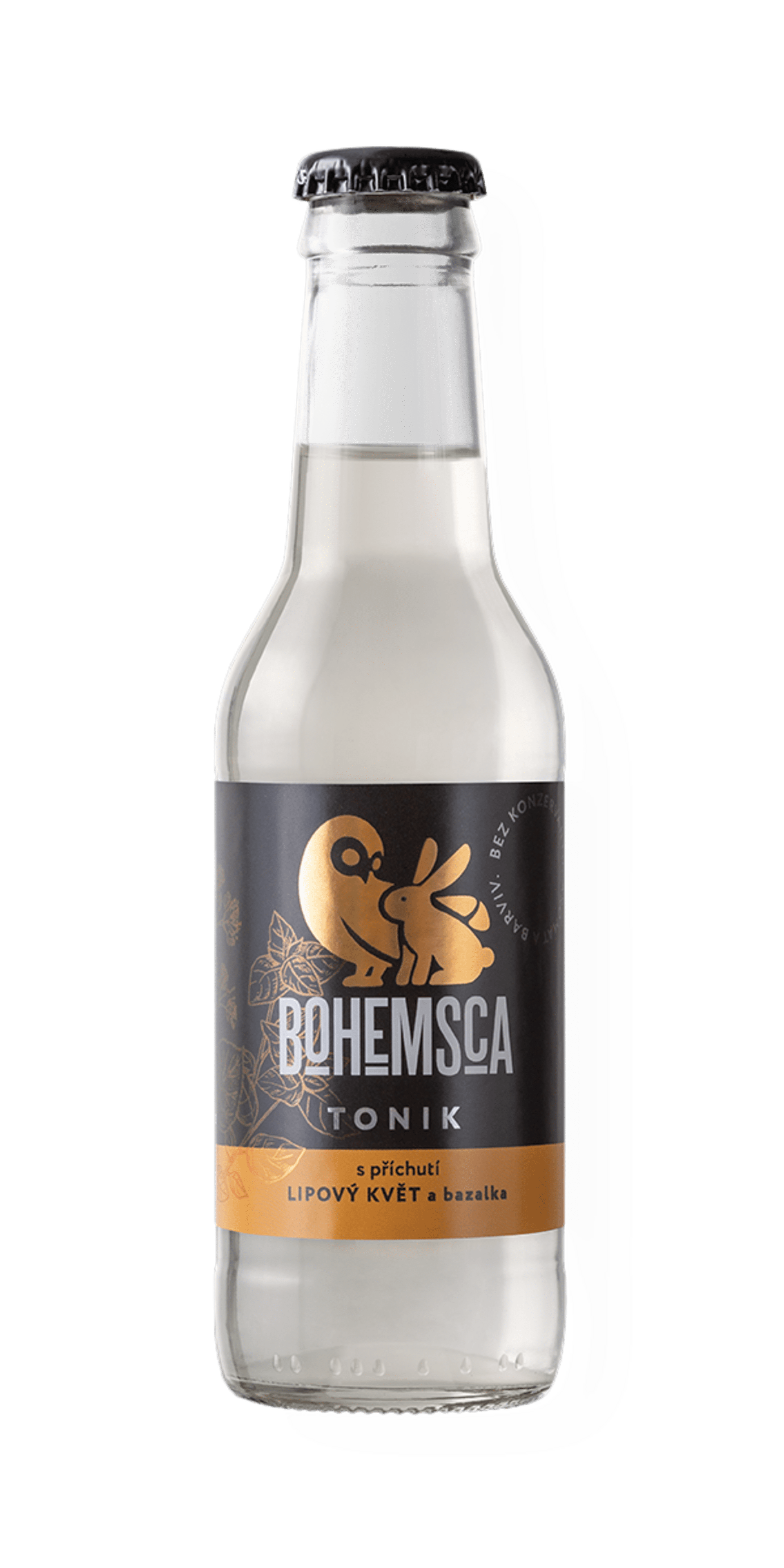 Bohemsca Tonic Lipový květ a bazalka 200 ml