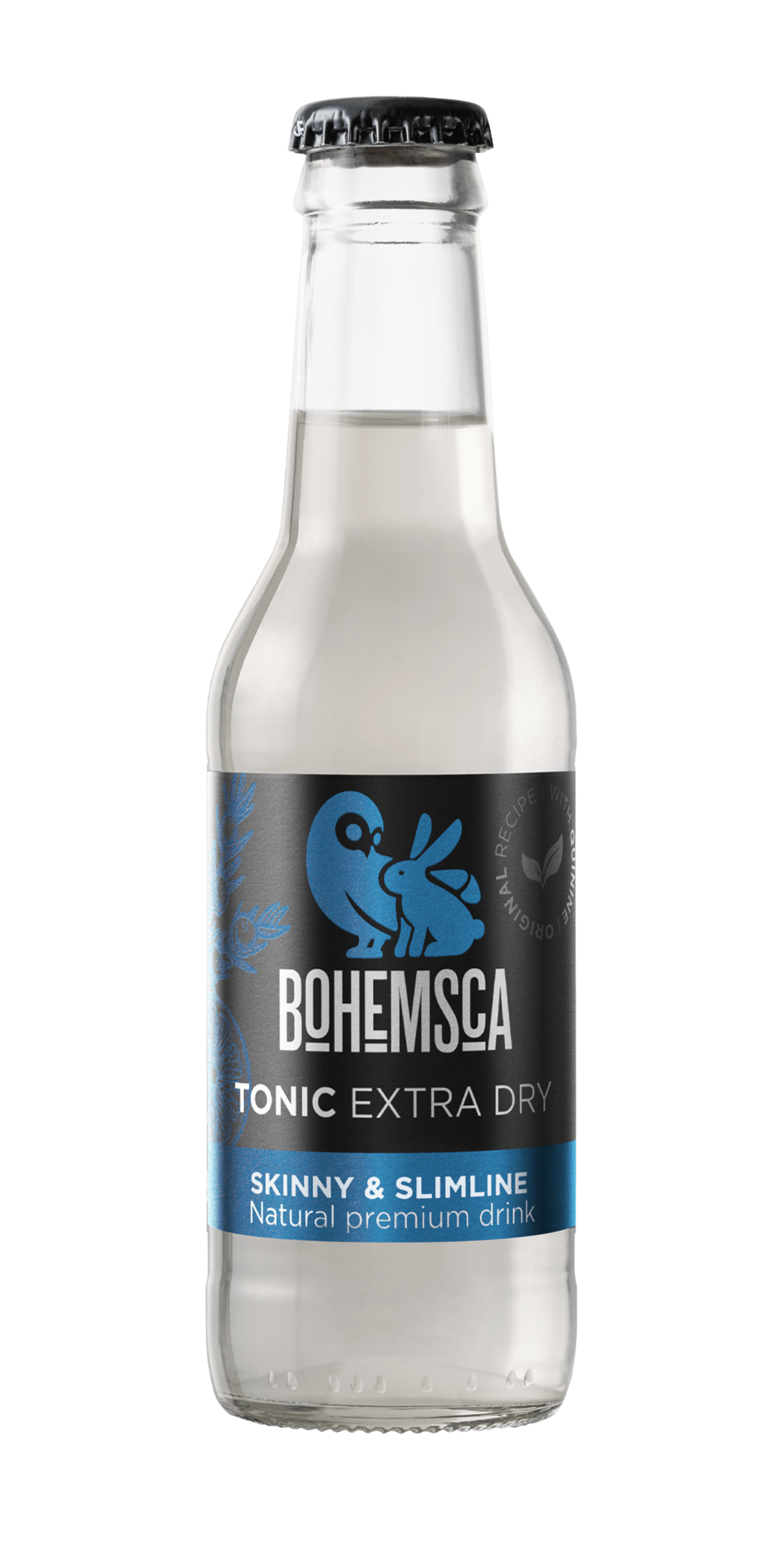 Levně Bohemsca Tonic extra dry sklo 200 ml