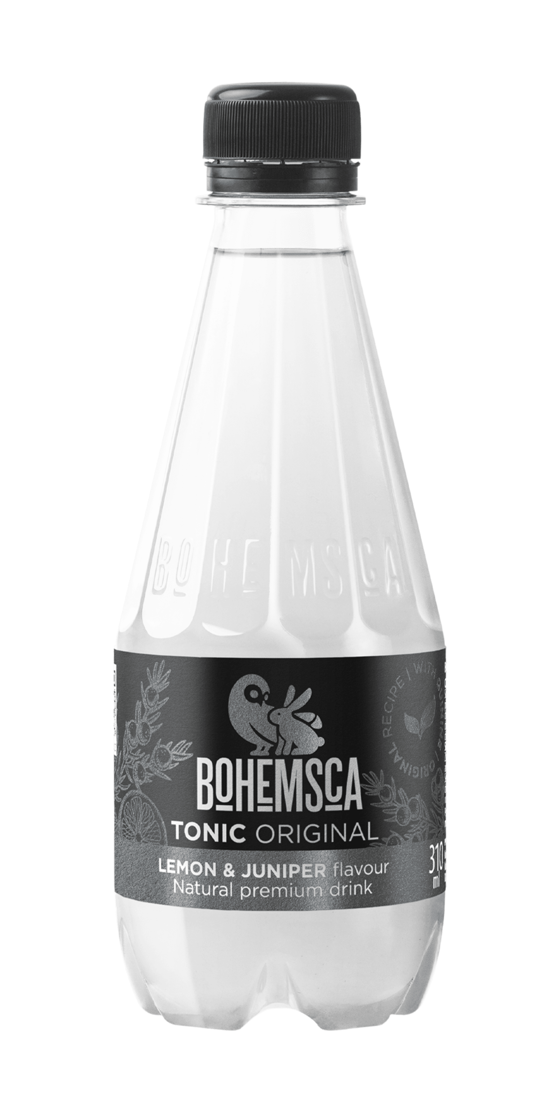 Bohemsca Tonic original jalovec a citron pet 310 ml
