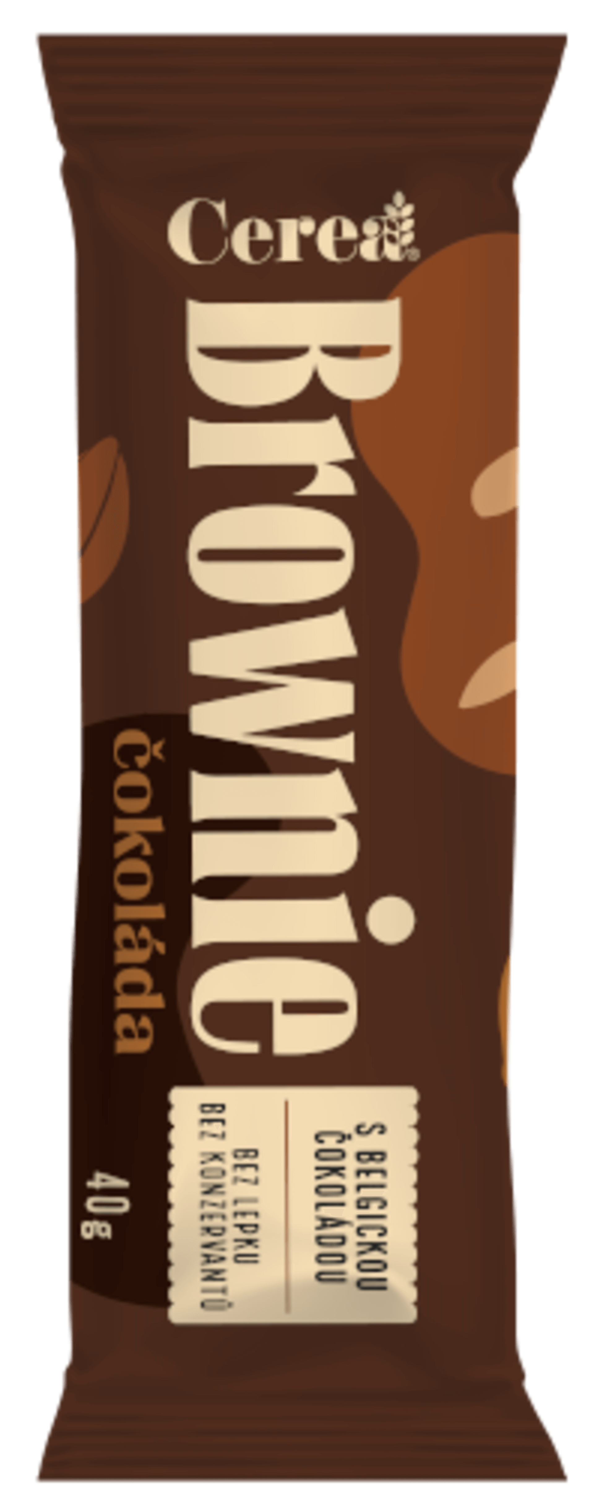 Levně Cerea Brownie gluten free čokoláda 40 g