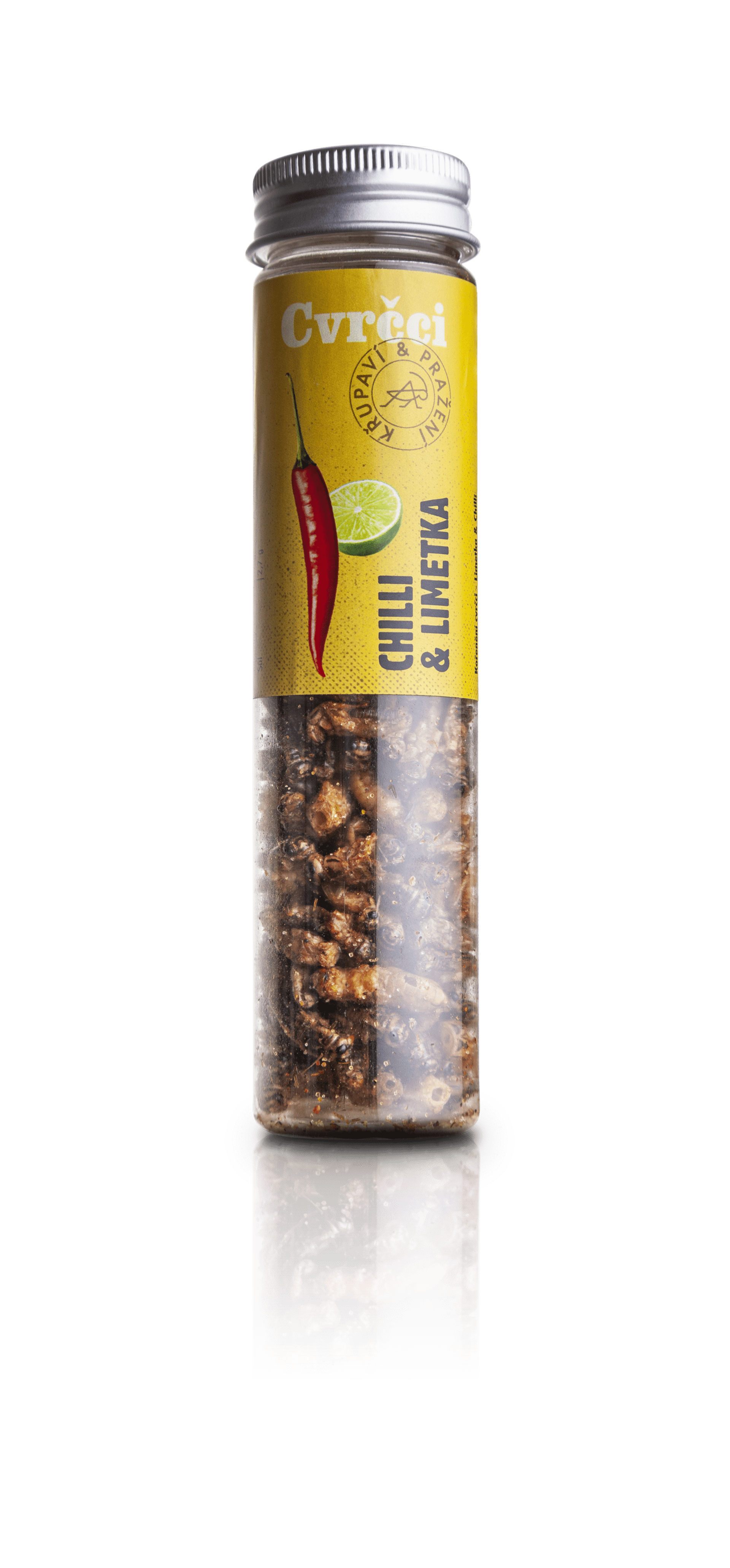 Levně Sens Cvrčci s příchutí chilli a limetka 20 g