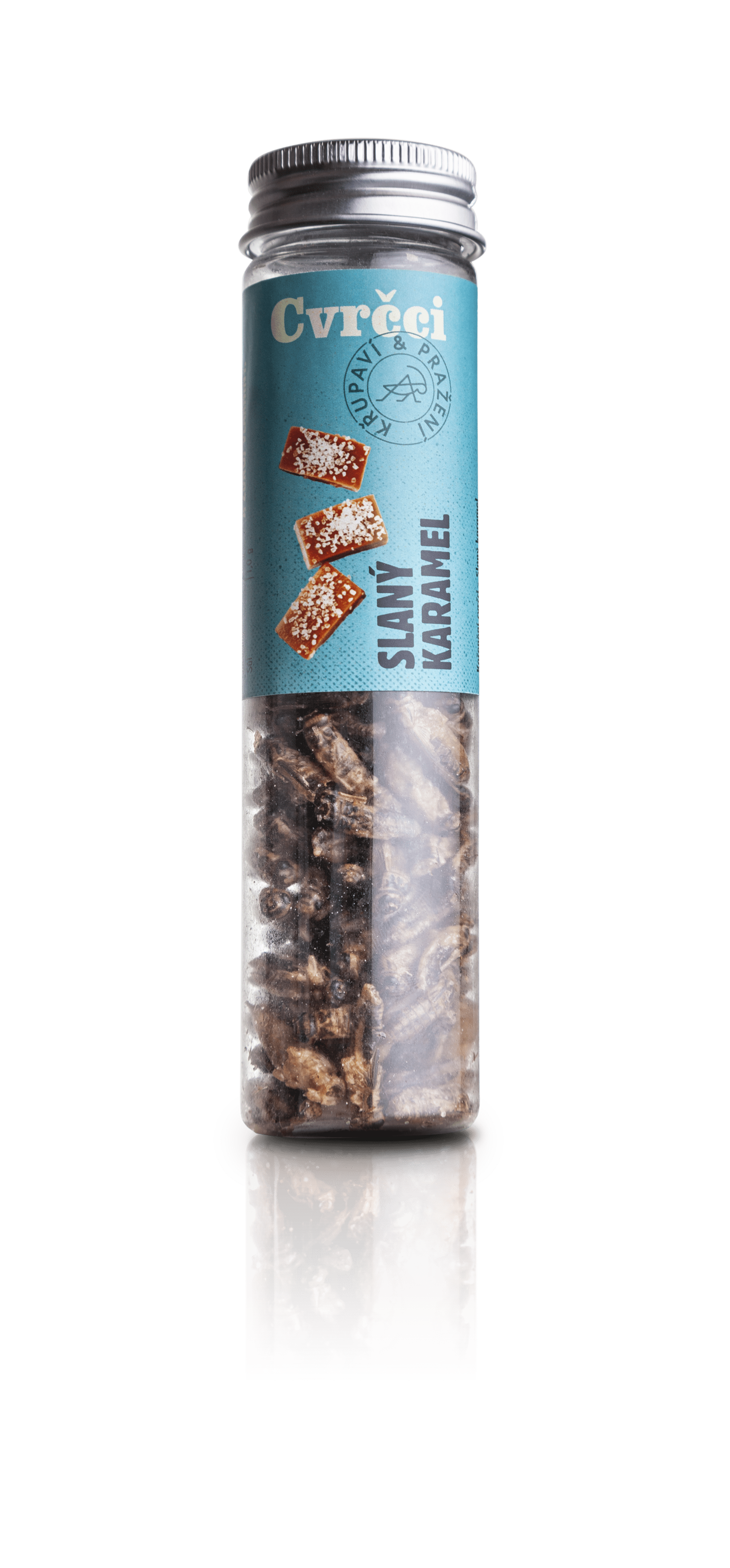 Levně Sens Cvrčci s příchutí slaný karamel 20 g