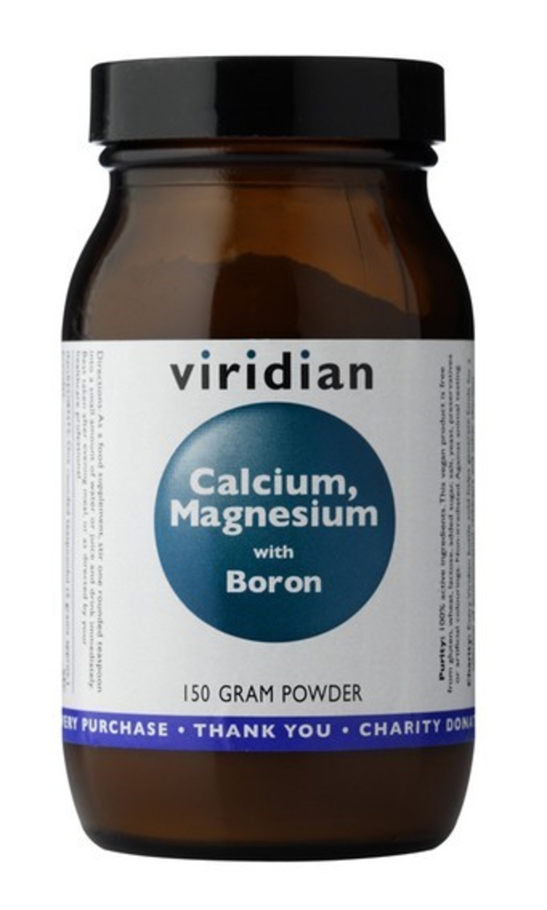 Levně Viridian Calcium Magnesium Boron Power 150 g