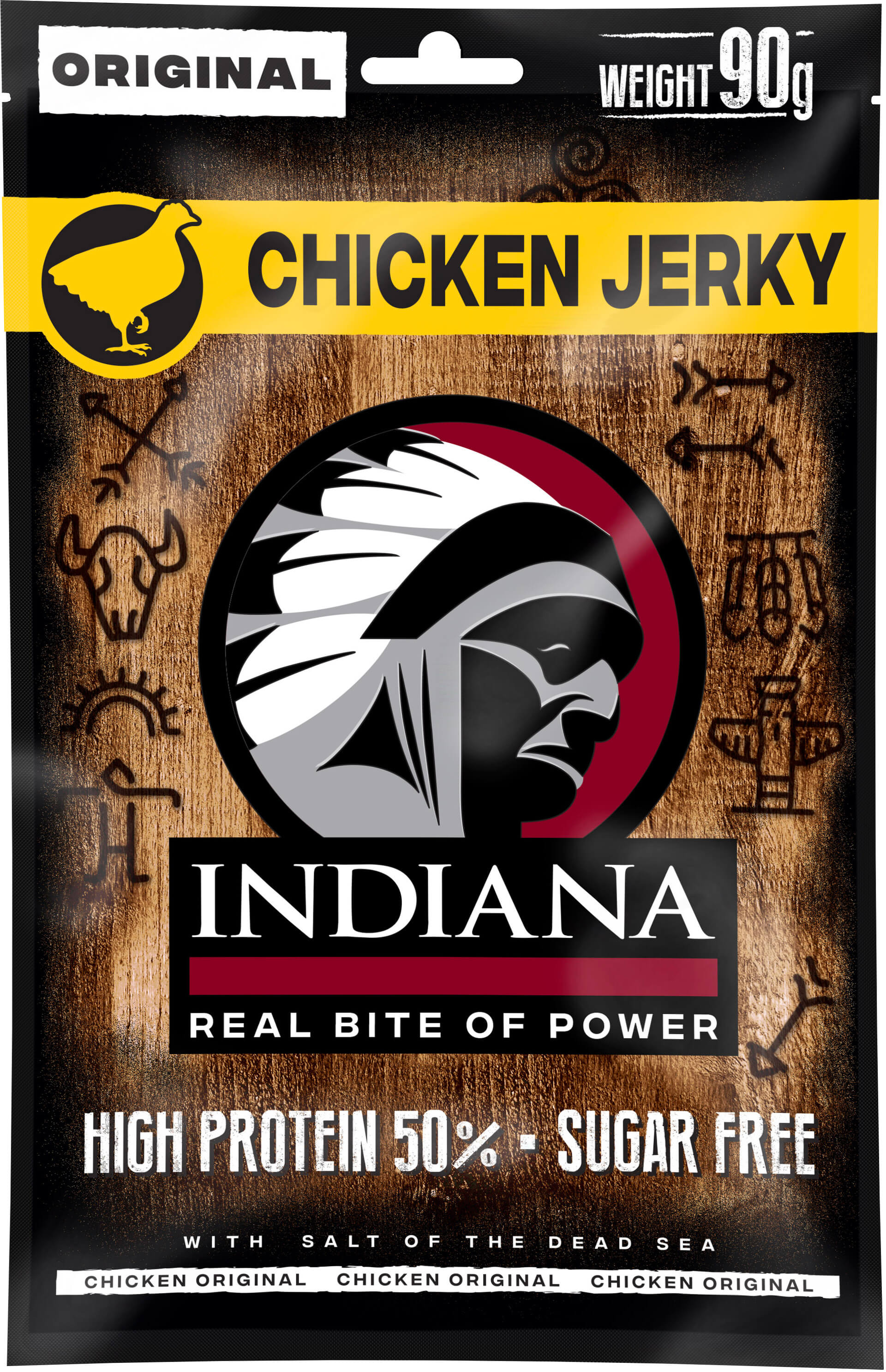 Indiana Jerky Kuřecí originál 90 g