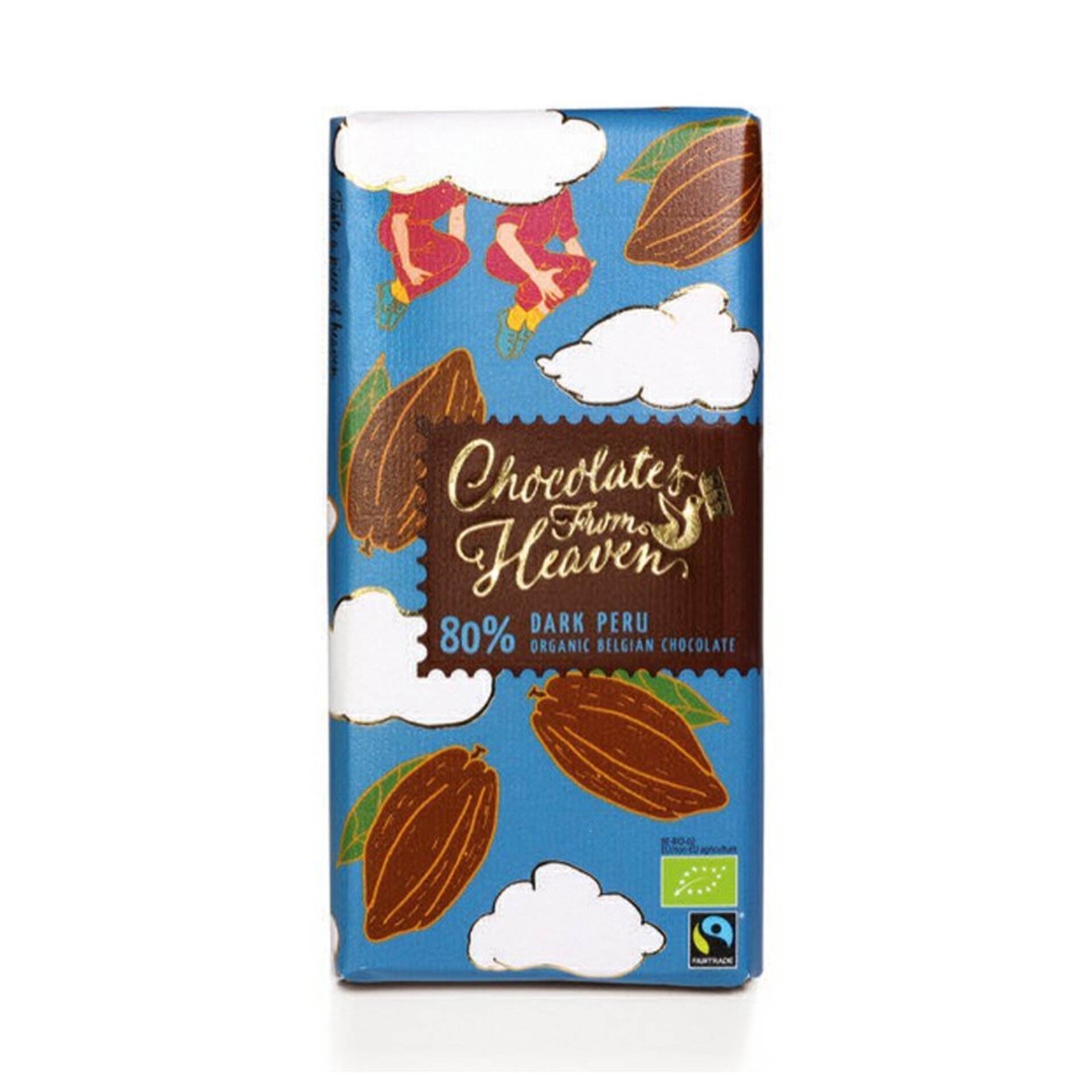 Levně Chocolates From Heaven Hořká čokoláda Peru 80% BIO 100 g