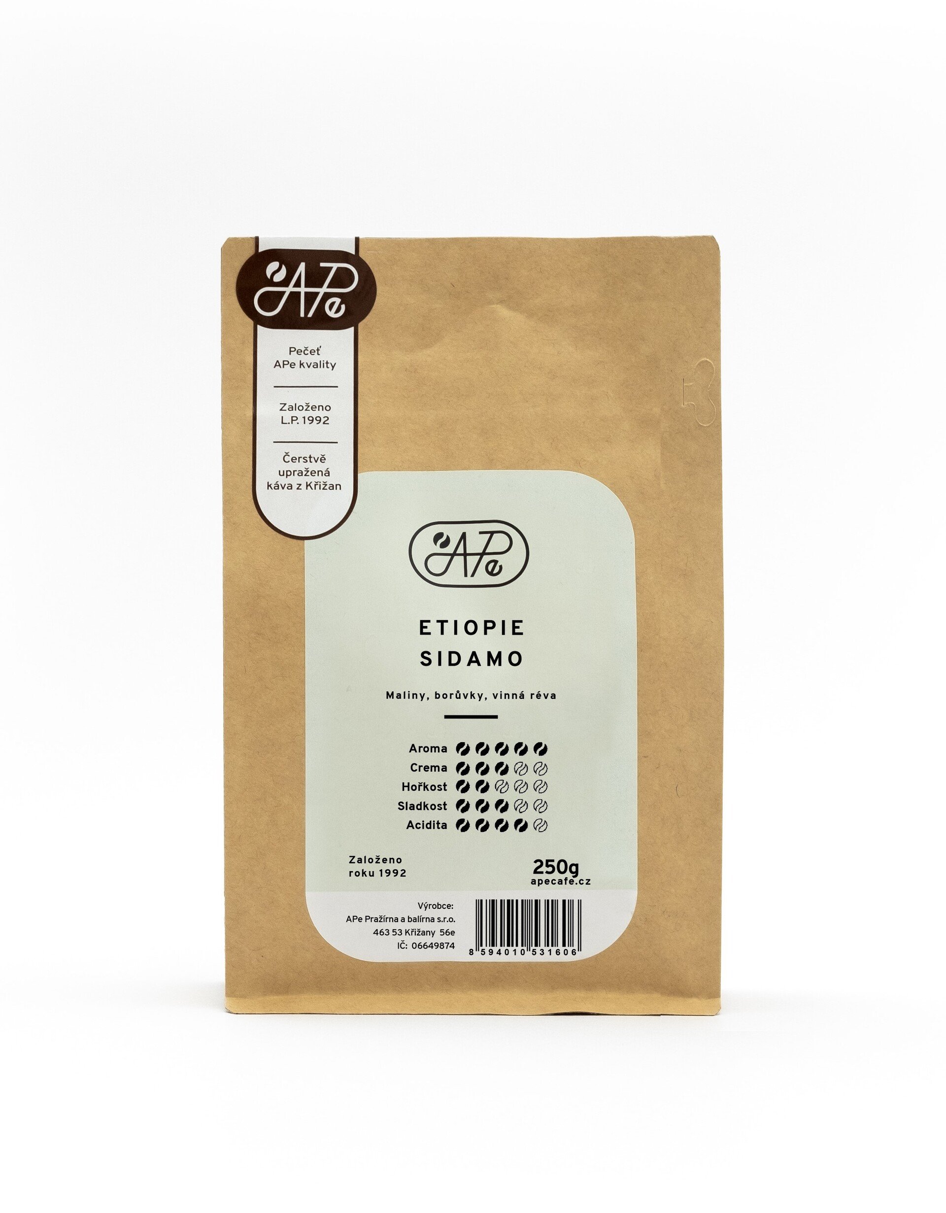 Levně APe Káva Etiopie Sidamo 250 g