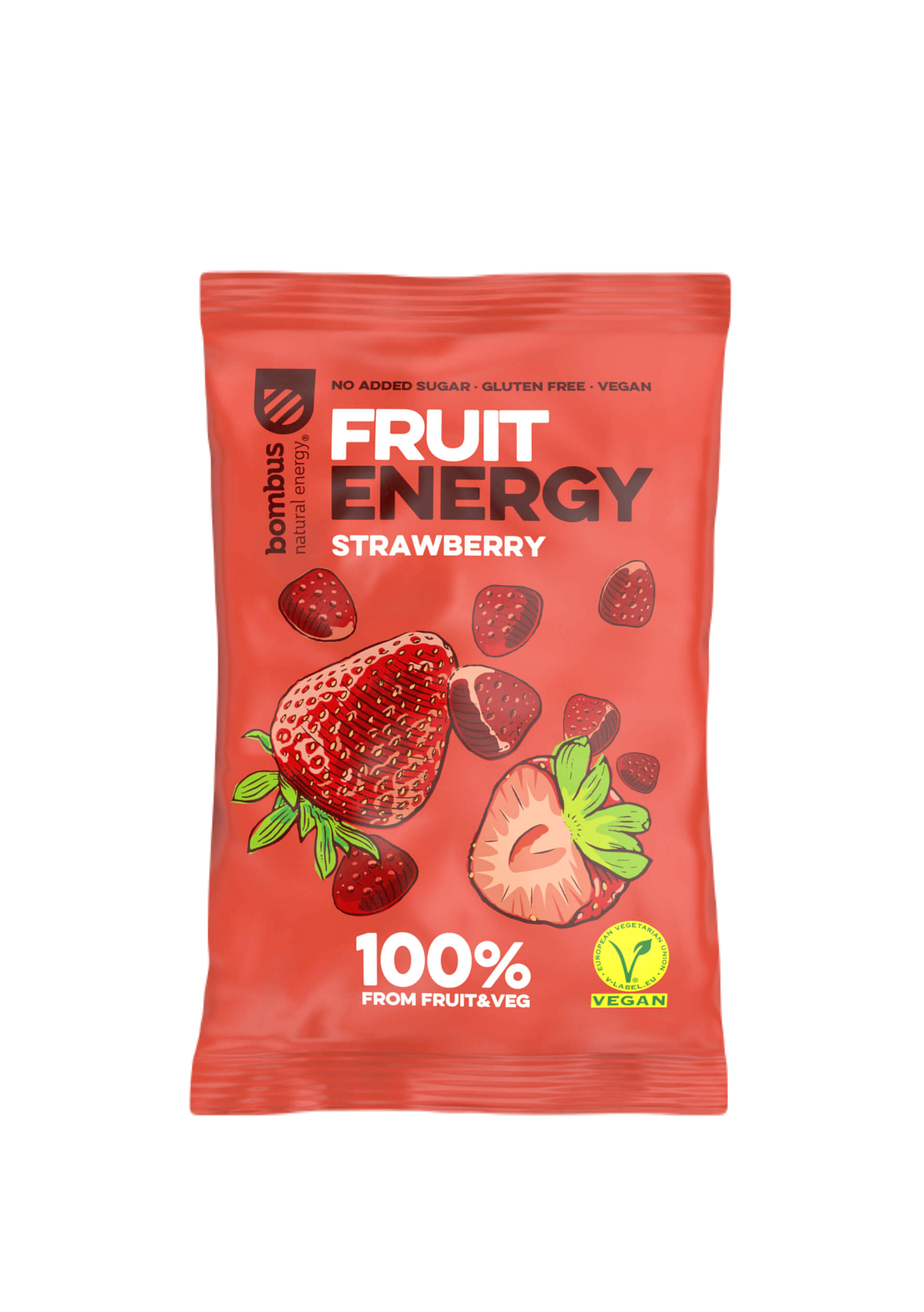 Levně Bombus Bonbony Fruit energy jahoda 35 g