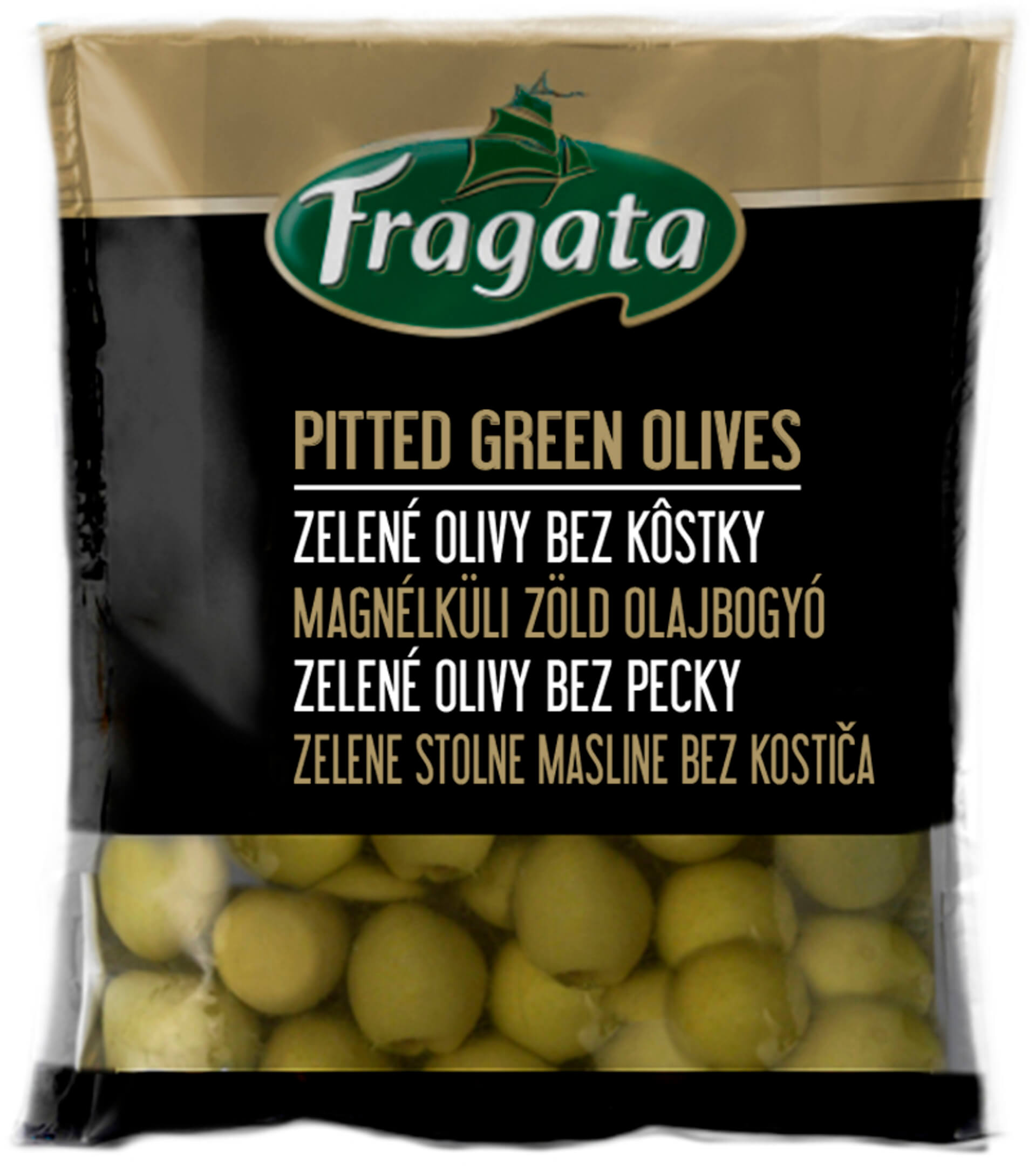 Levně Fragata Zelené olivy bez pecky 160 g