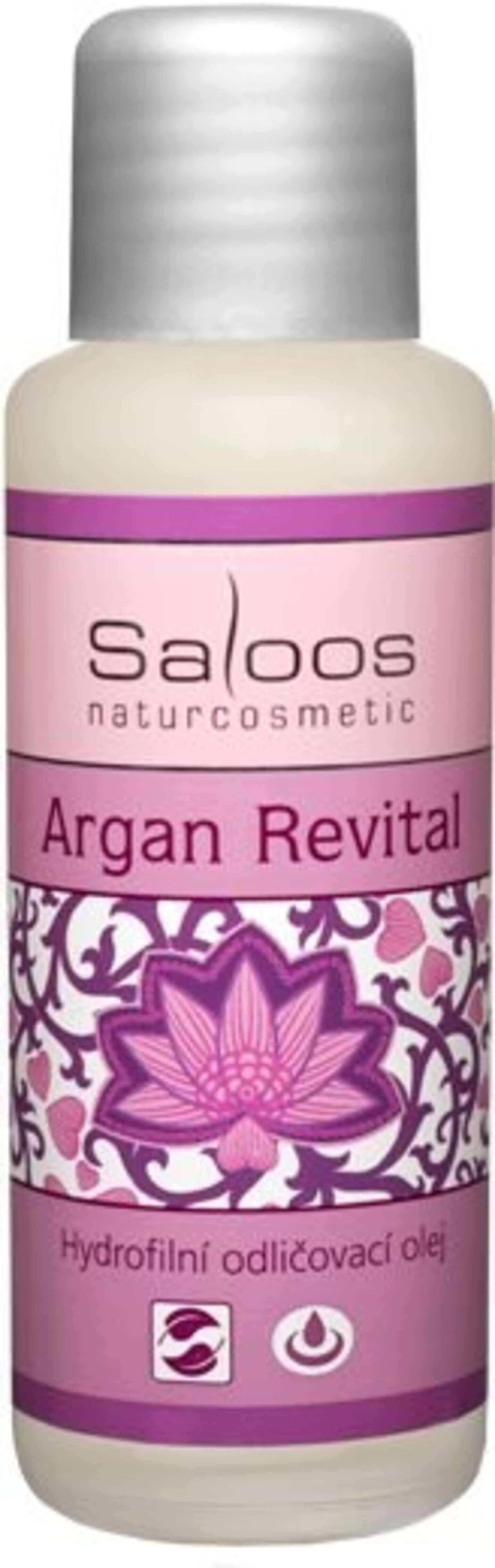 Levně Saloos Hydrofilní odličovací olej Argan Revital 50 ml
