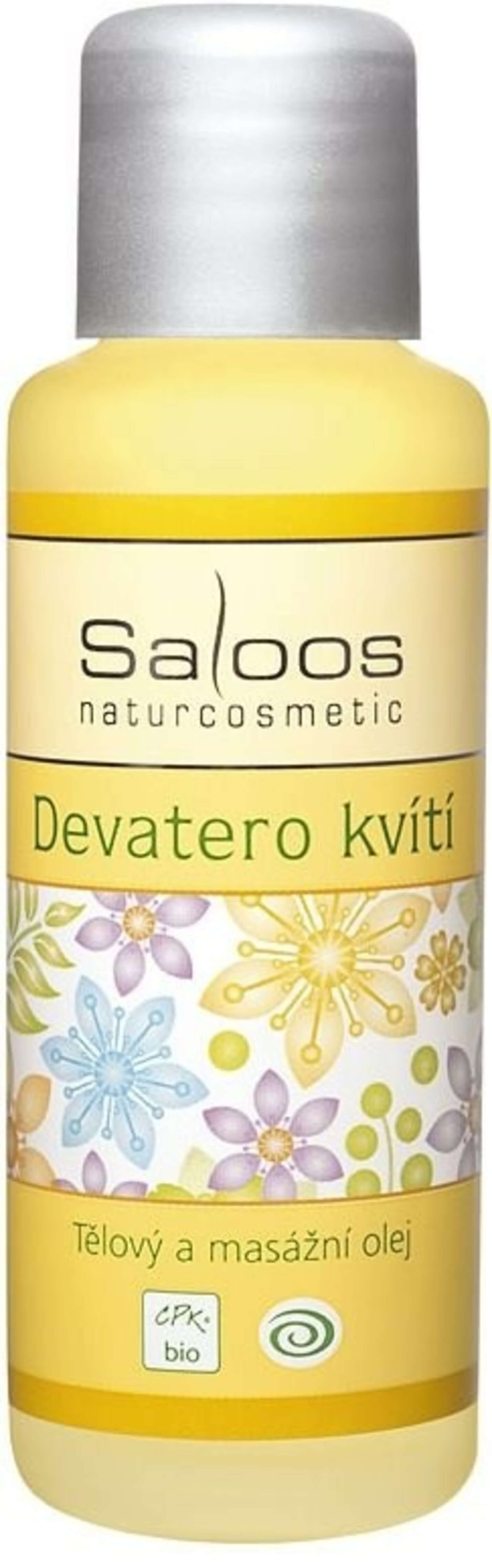 Saloos Bio tělový a masážní olej Devatero kvítí 50 ml