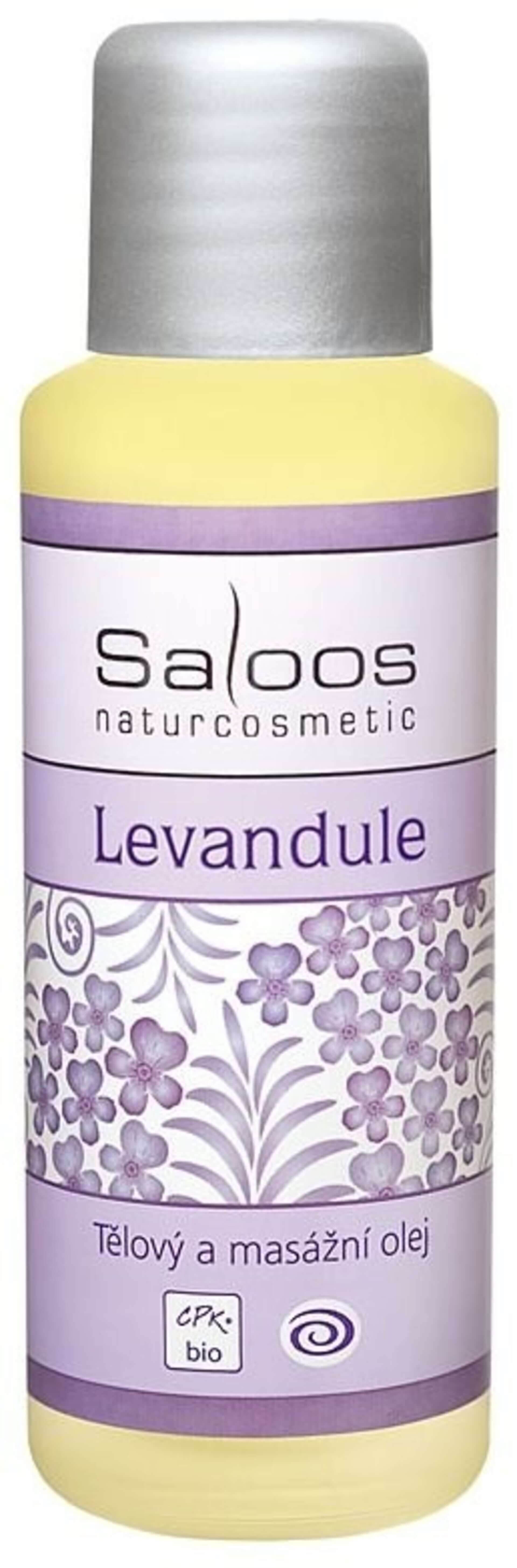 Levně Saloos Bio tělový a masážní olej Levandule 50 ml