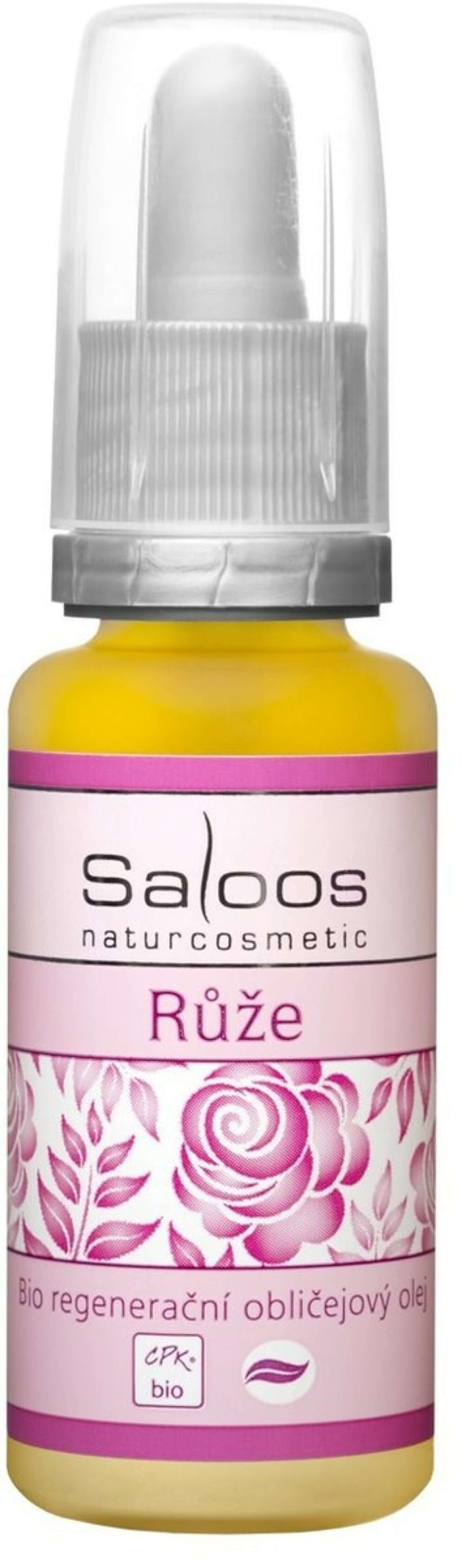 Levně Saloos Bio regenerační obličejový olej Růže 20 ml