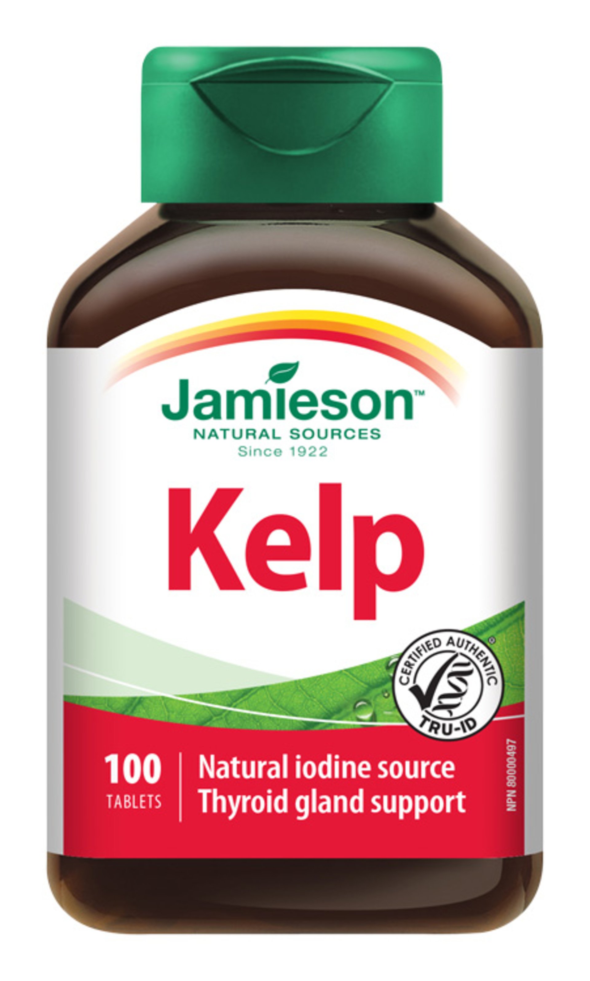 Levně Jamieson Kelp mořské řasy 650 μg 100 tablet