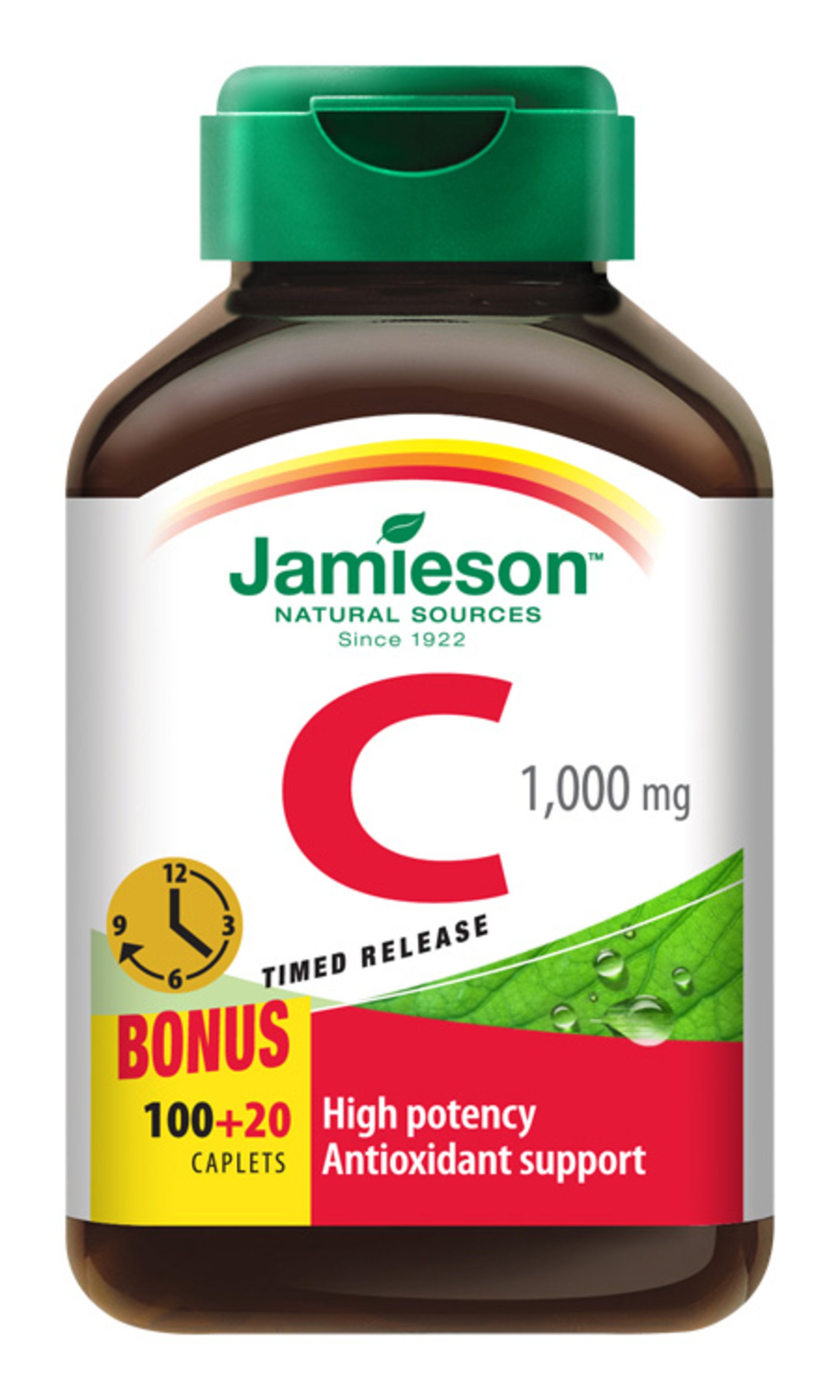 Levně Jamieson Vitamín C 1000 mg s postupným uvolňováním 120 tablet