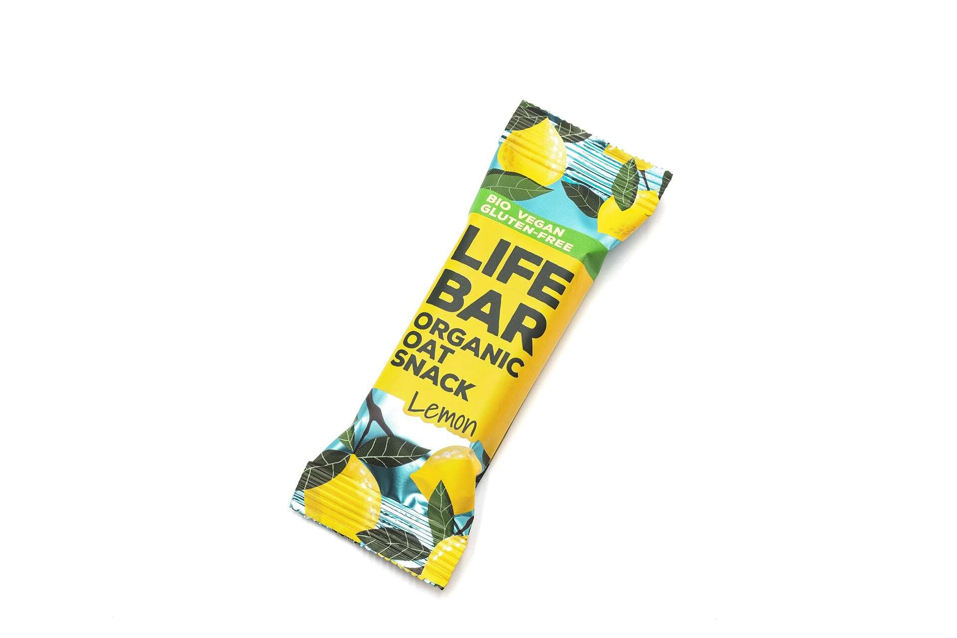 Levně Lifefood Lifebar Oat snack citronový BIO 40 g