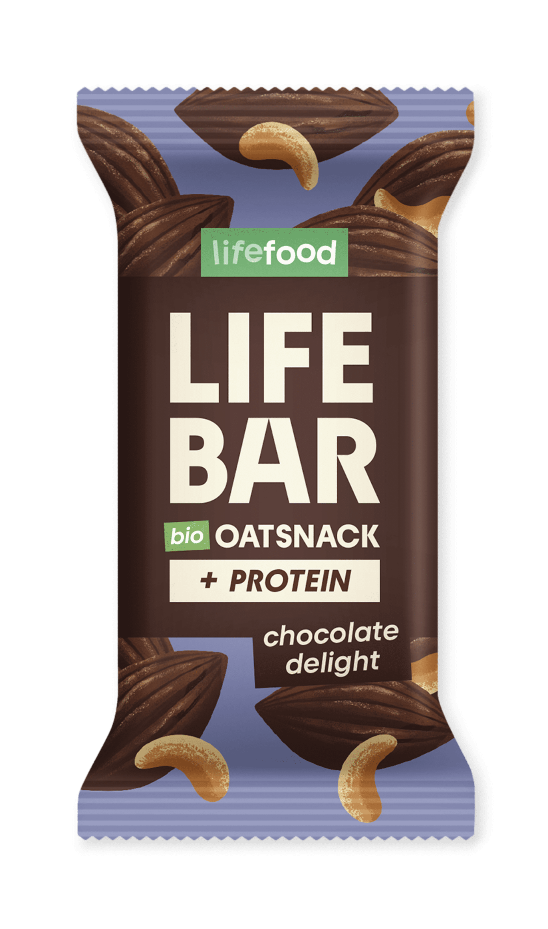 Lifefood Lifebar Oat snack protein čokoládový BIO 40 g