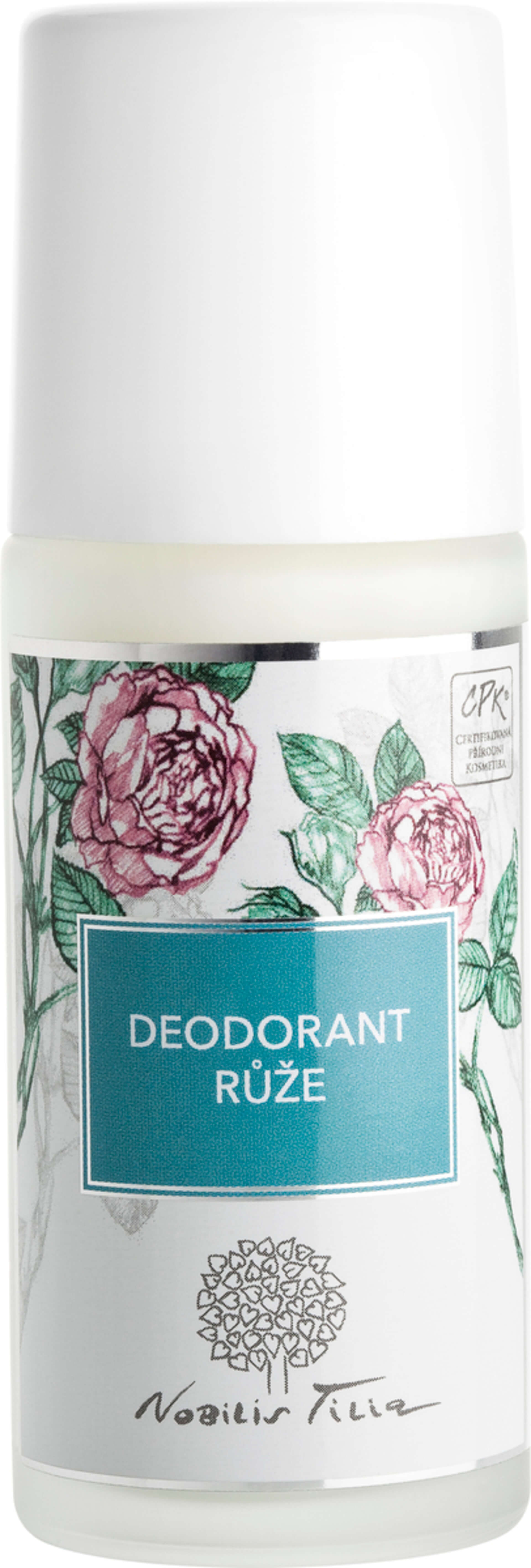 Nobilis Tilia Deodorant Růže 50 ml