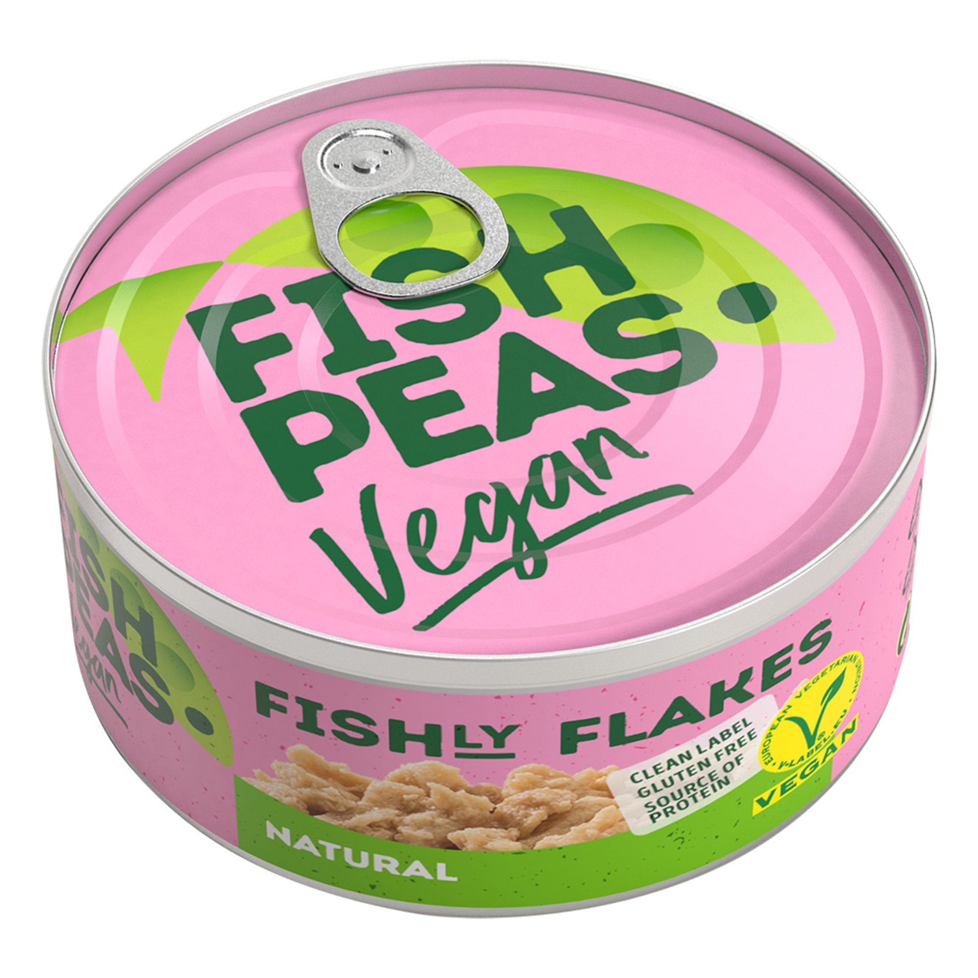 Levně Fish Peas Veganské kousky z hrachové bílkoviny Natural 140 g