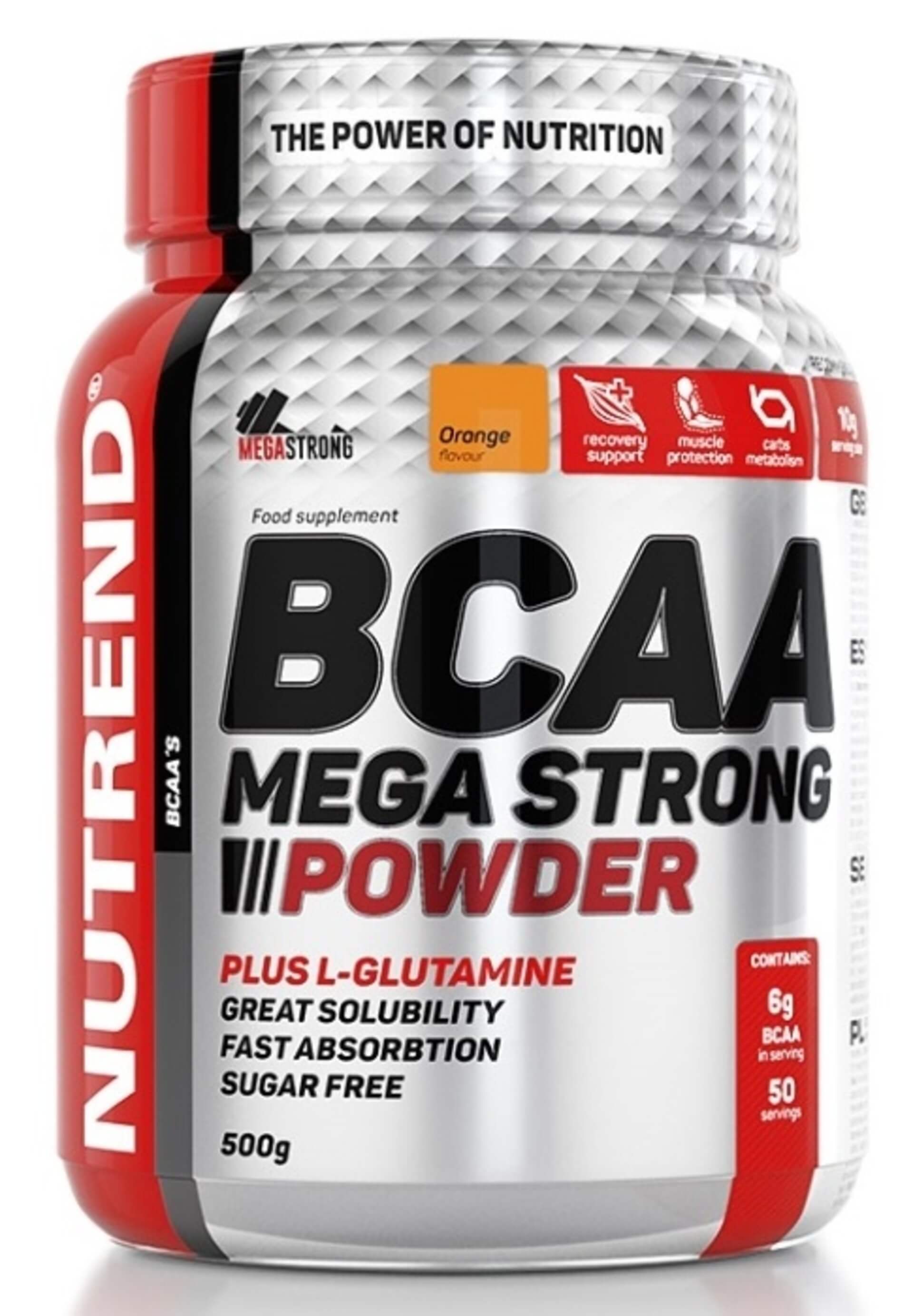Levně Nutrend BCAA Mega strong powder 500 g