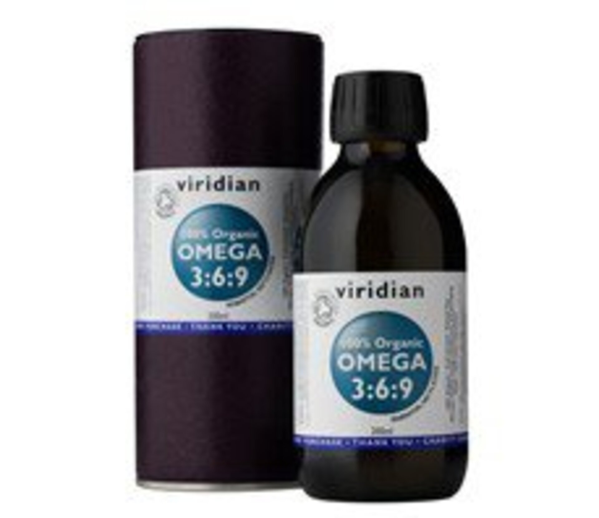 Levně Viridian 100% Organic Omega 3:6:9 Oil 200 ml