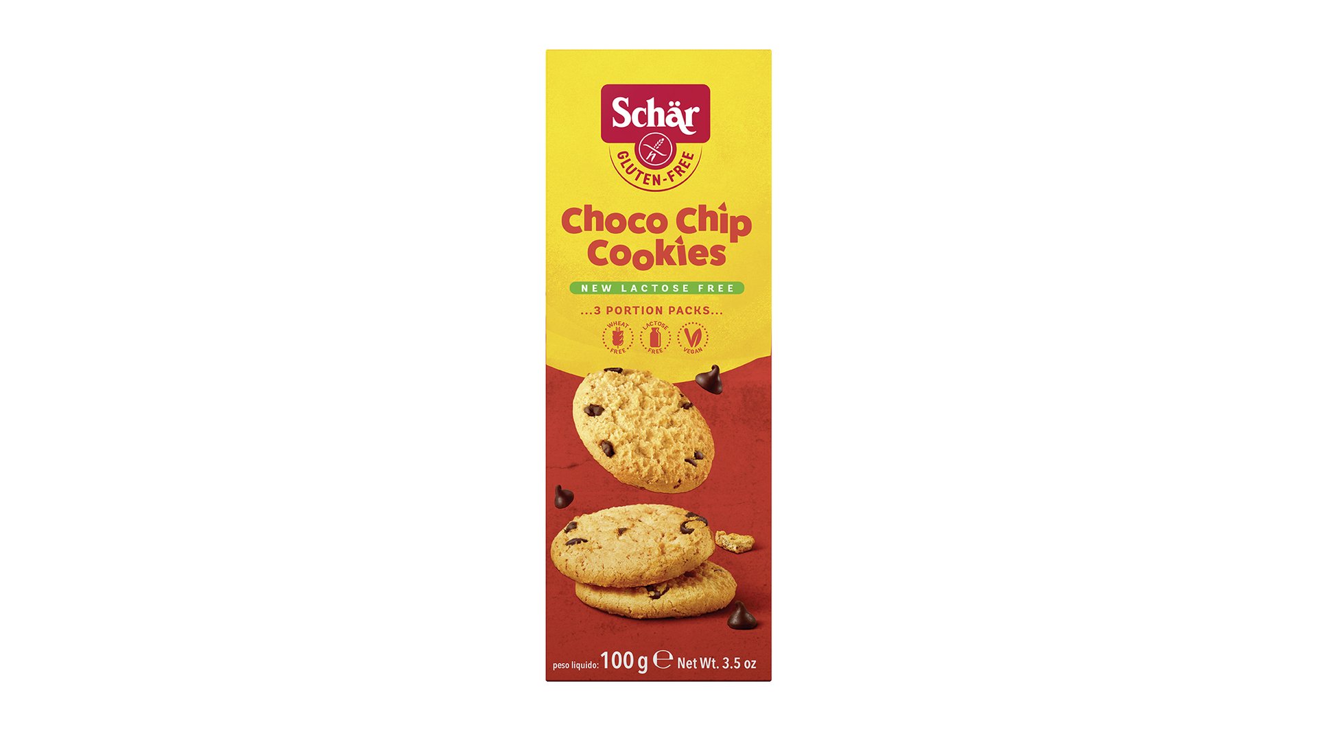 Levně Schär Choko chip cookie bezlepkové 100 g