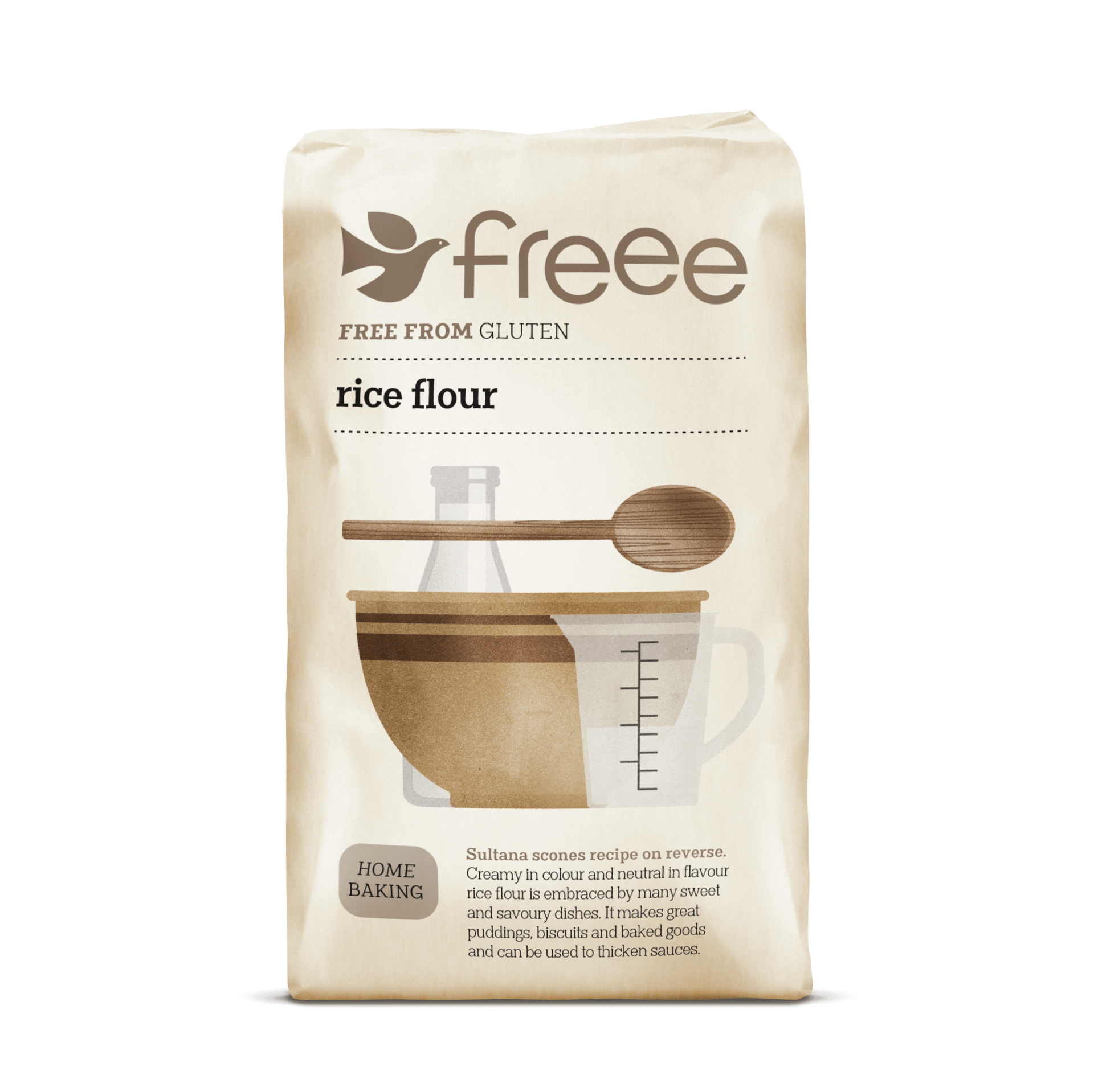 Freee Doves Farm Rýžová mouka bez lepku 1000 g