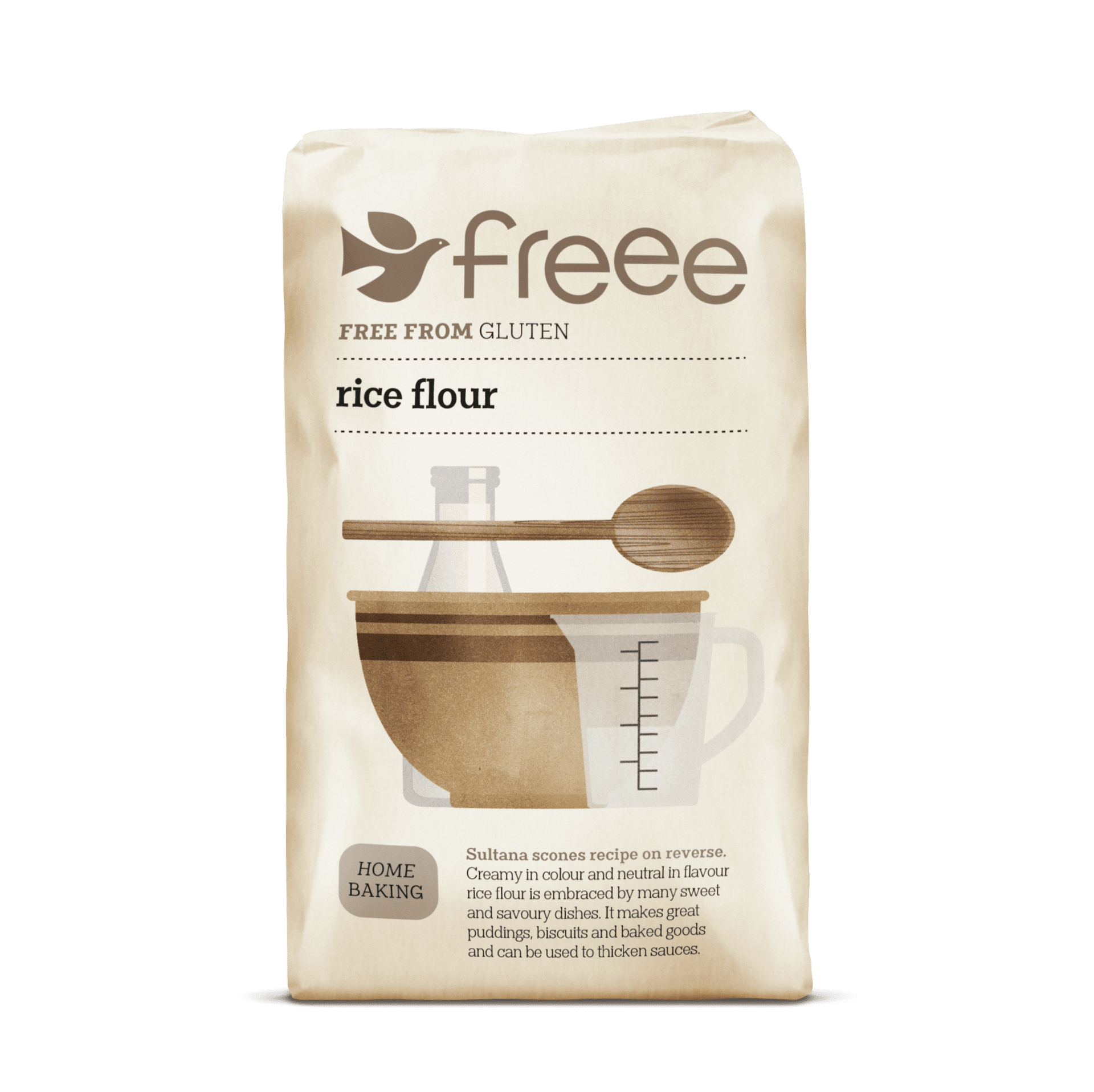 Levně Freee Doves farm Rýžová mouka bez lepku 1000 g expirace