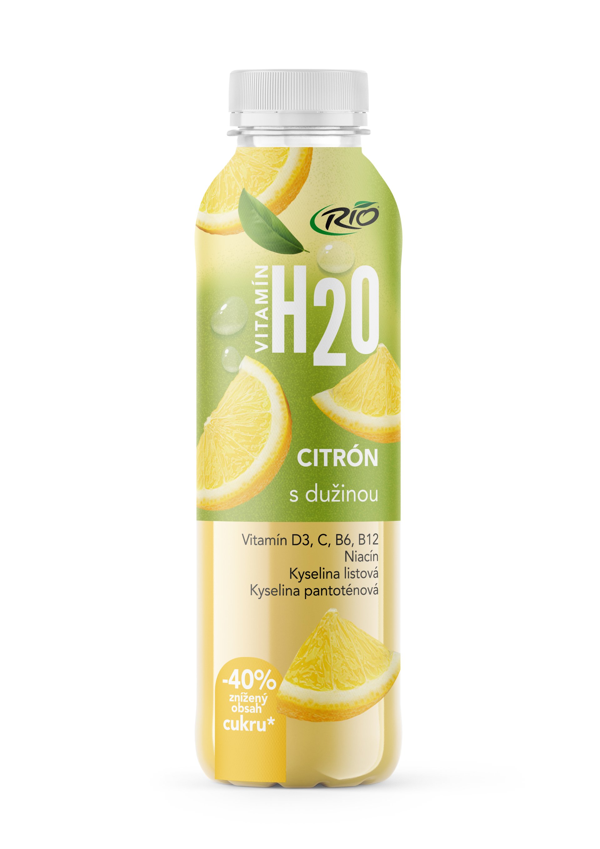 Levně Rio H2O citrón 0,4 l