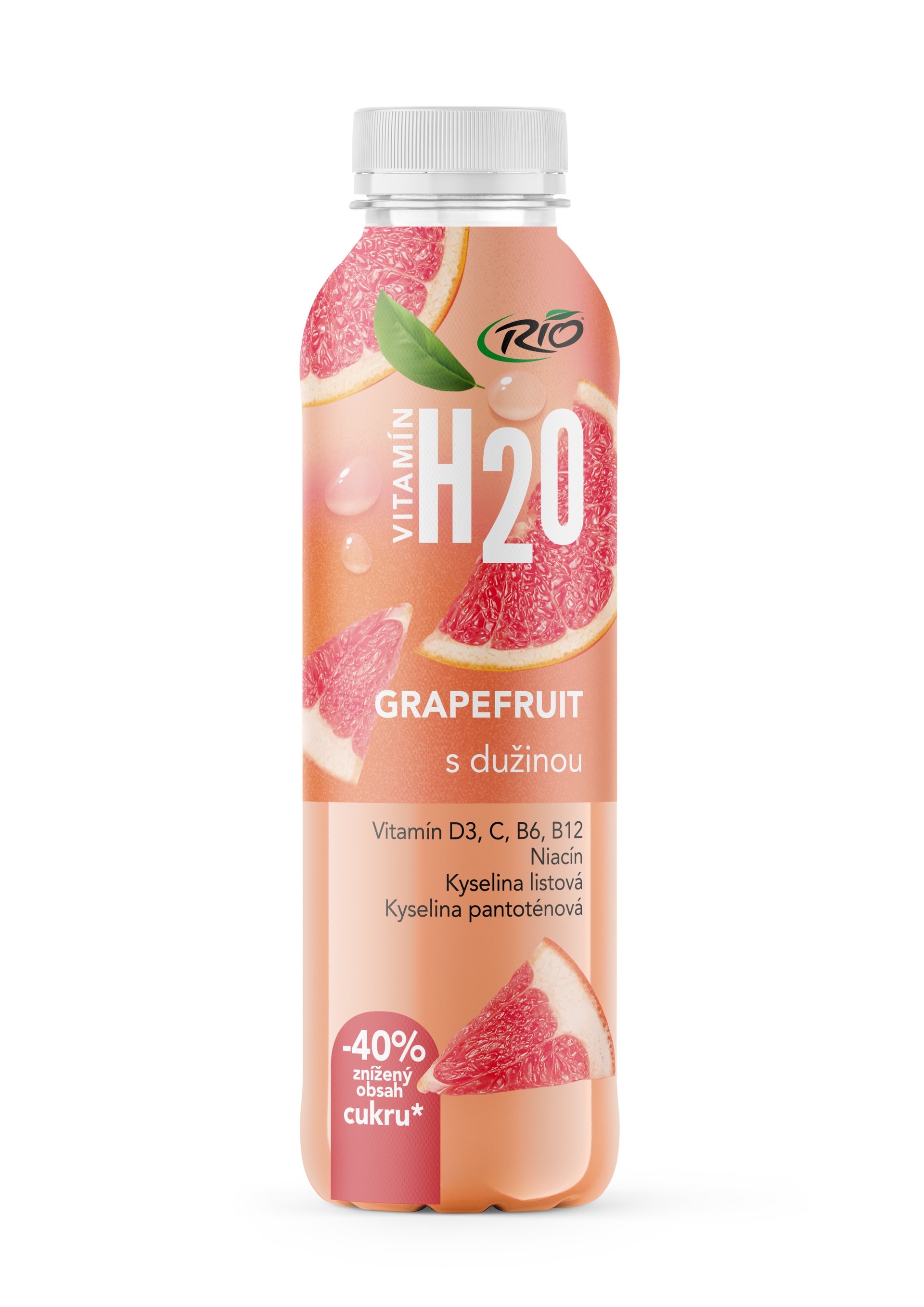 Levně Rio H2O grapefruit 0,4 l