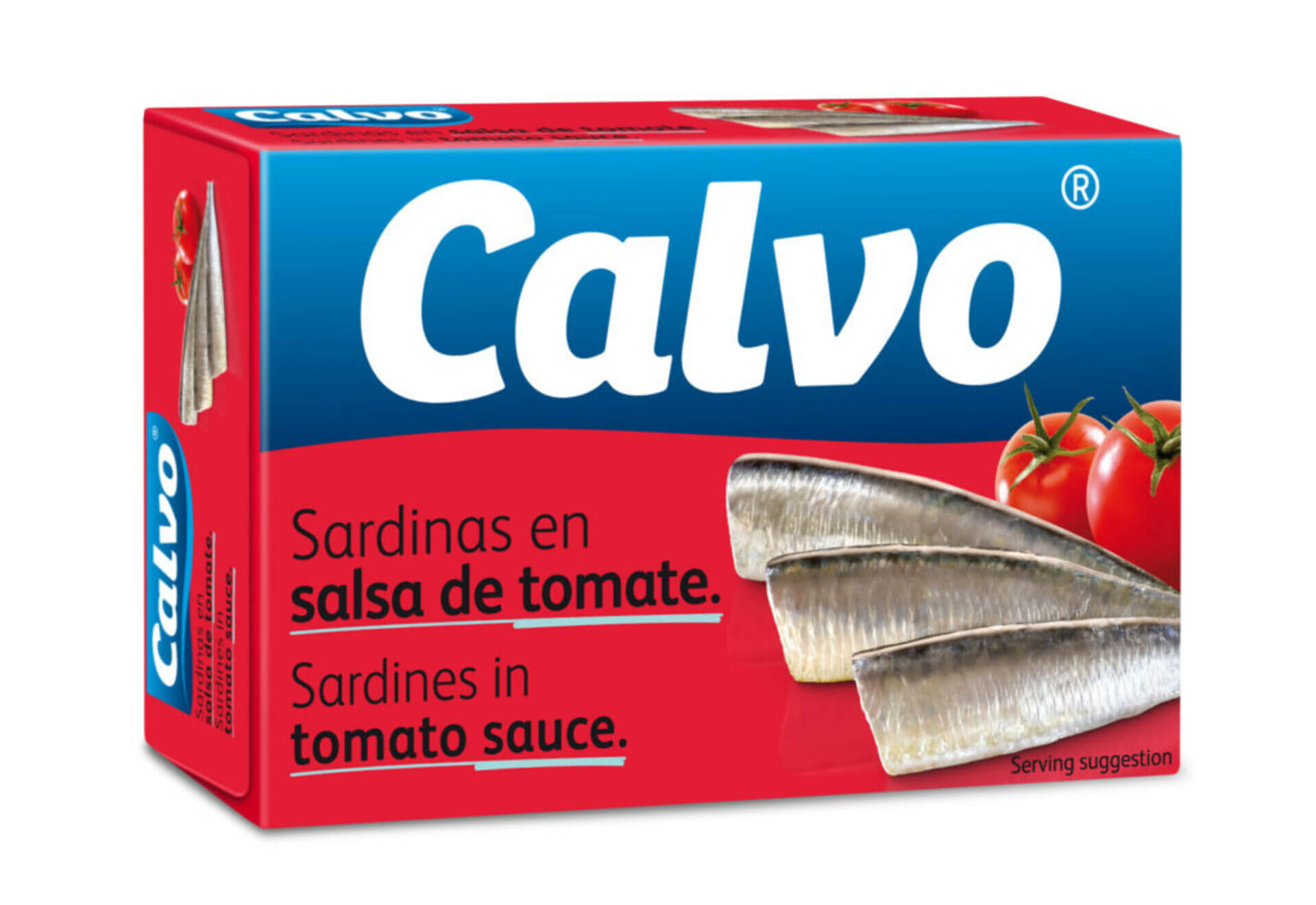 Levně Calvo Sardinky v rajčatové omáčce 120 g